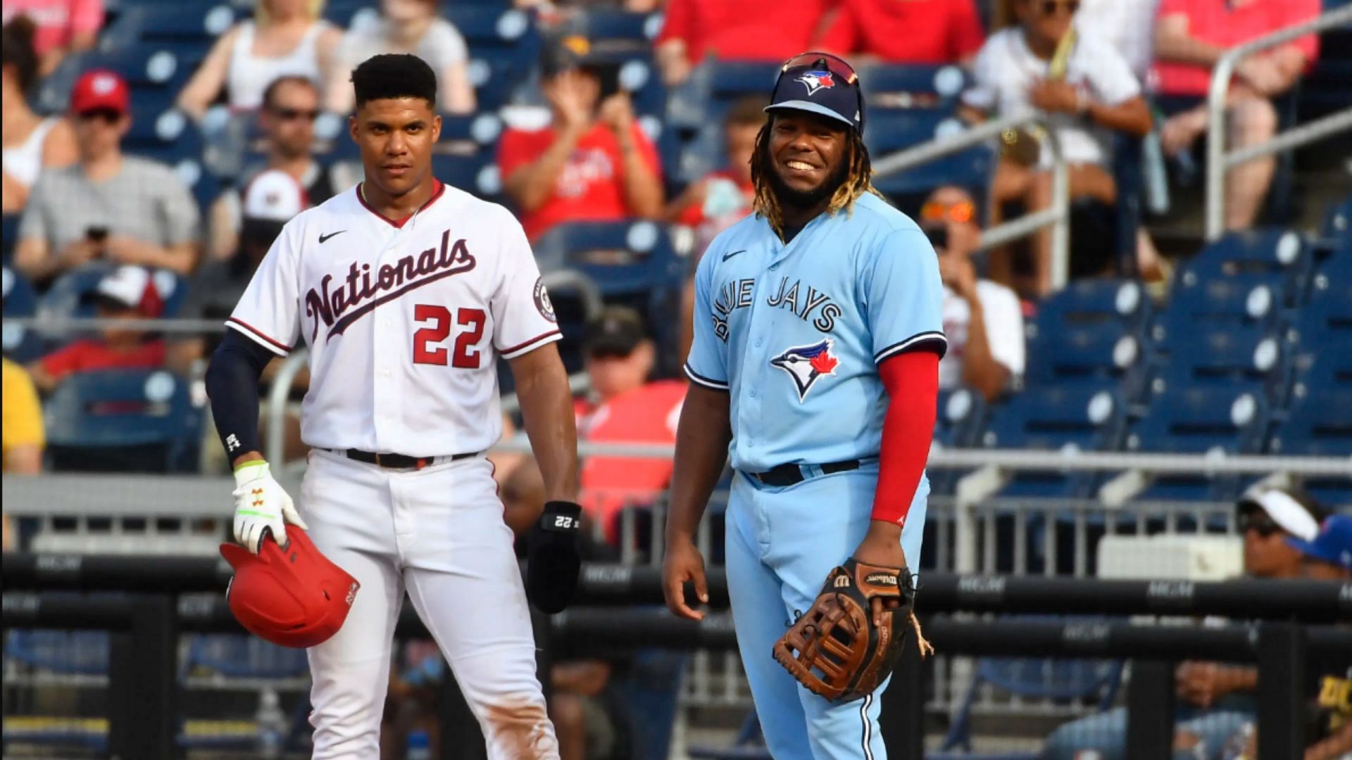 Blue Jays coach claims Juan Soto, Vladimir Guerrero Jr. back-to-back would be exciting in lineup, pitching reasons for Dominican to pick Toronto