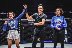 "You are a beast" - Fans applaud Danielle Kelly's lightning transitions in breathtaking submission of Mariia Molchanova