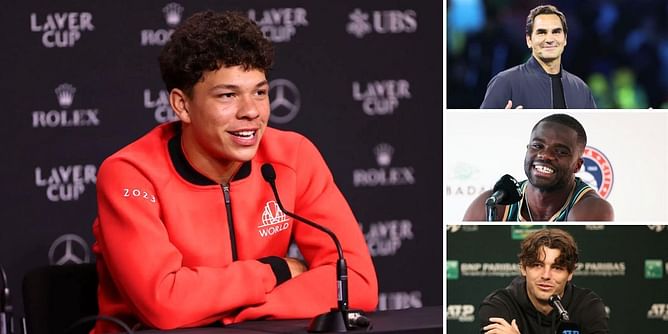 "I don't really know Roger Federer like that" - Ben Shelton reveals his Christmas gift ideas for Frances Tiafoe, Taylor Fritz & the Swiss