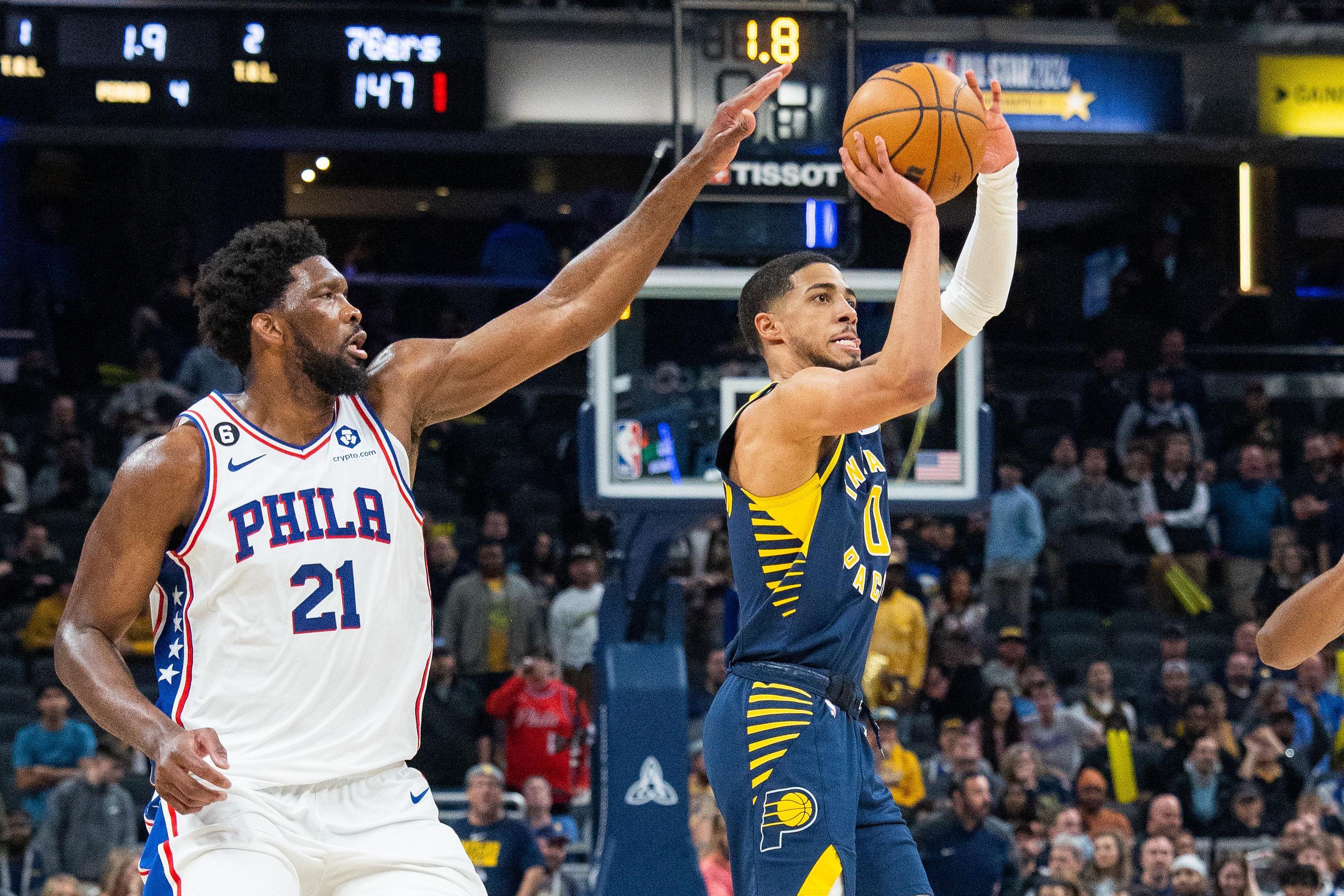 NBA: Philadelphia 76ers at Indiana Pacers - Source: Imagn