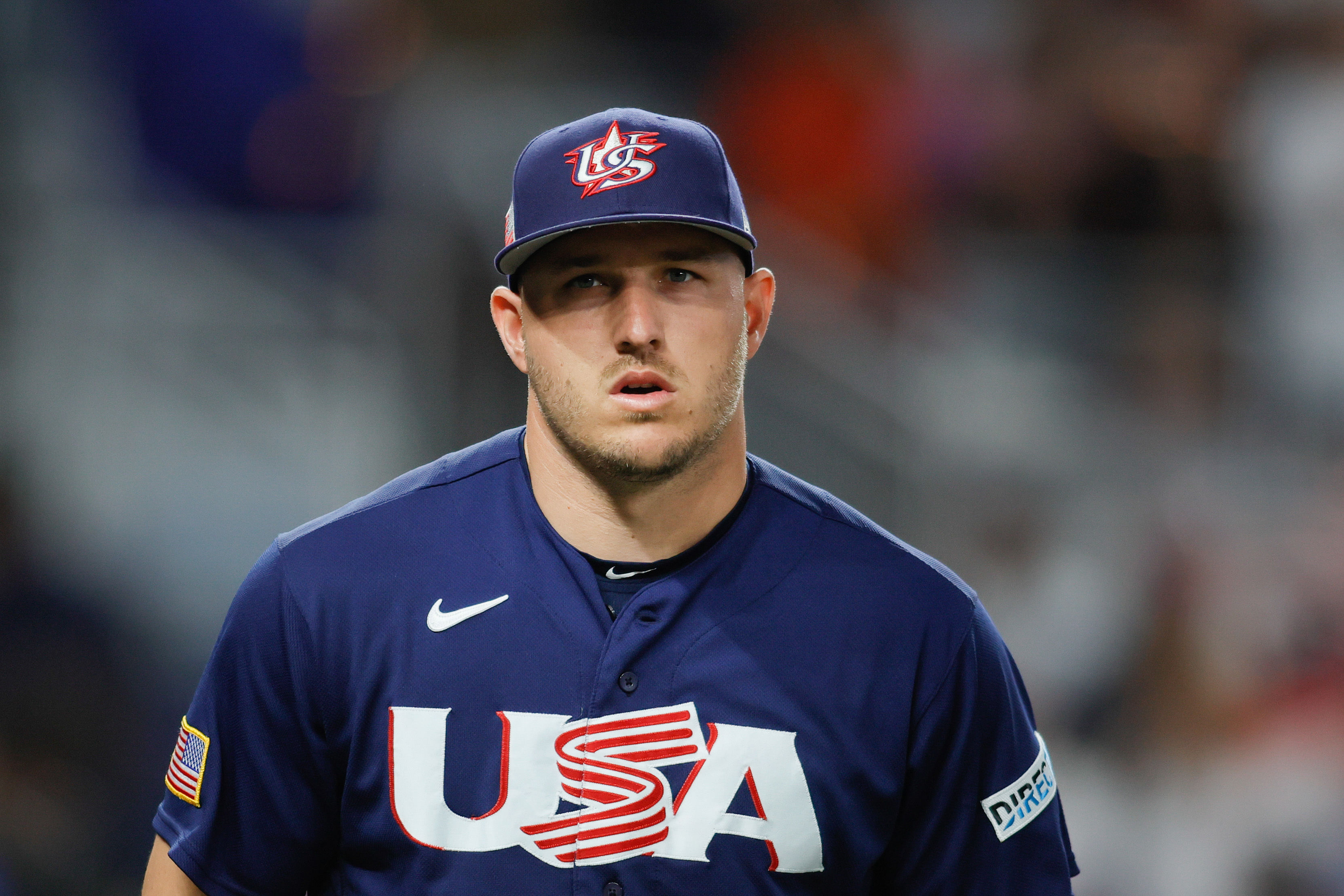 World Baseball Classic - Championship-Japan vs USA - Mike Trout (Photo via IMAGN)