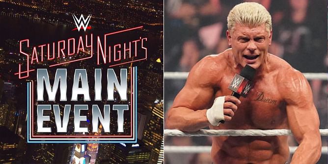 Cody Rhodes breaks character at Saturday Night's Main Event; uses a heel tactic during WWE title defense