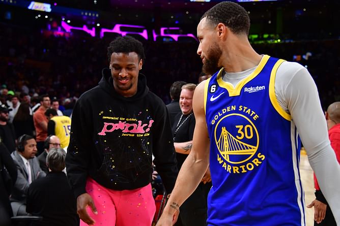 Steph Curry faces brunt of criticism amid 2-point outing in 51-point loss - "Can we all agree Bronny is better"