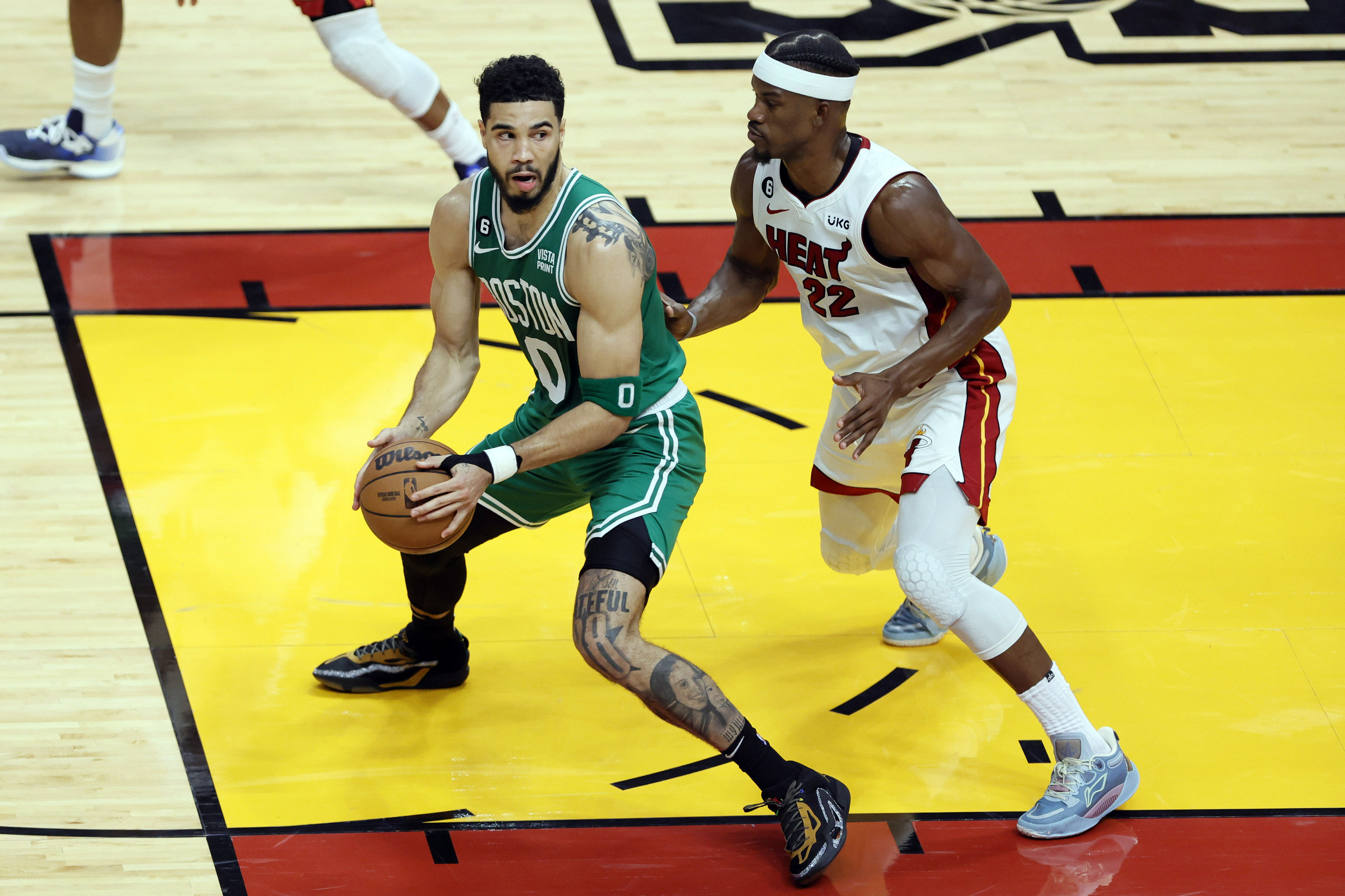 NBA: Playoffs-Boston Celtics at Miami Heat - Source: Imagn