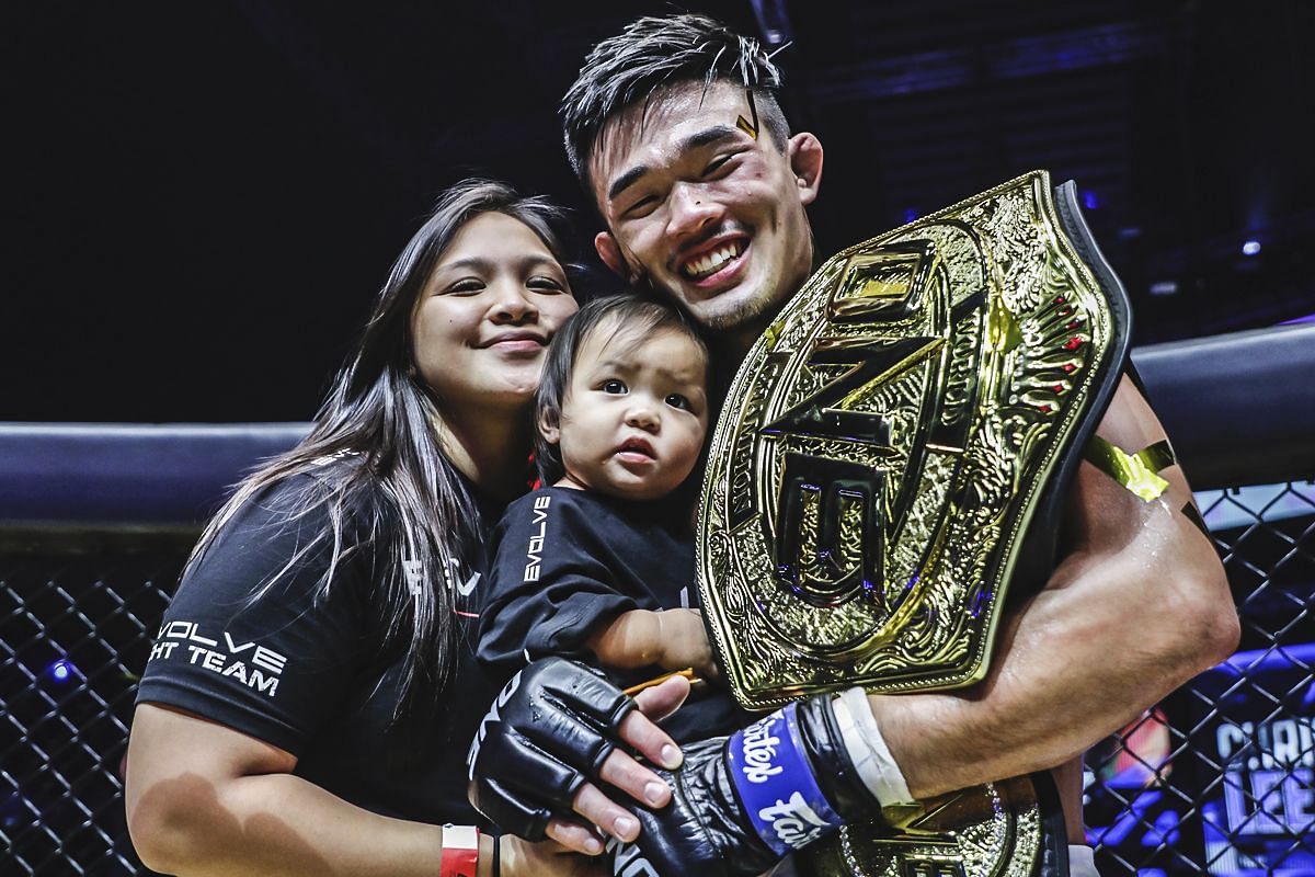 Christian Lee tells of the importance his family has in his career. [Photo from ONE Championship]