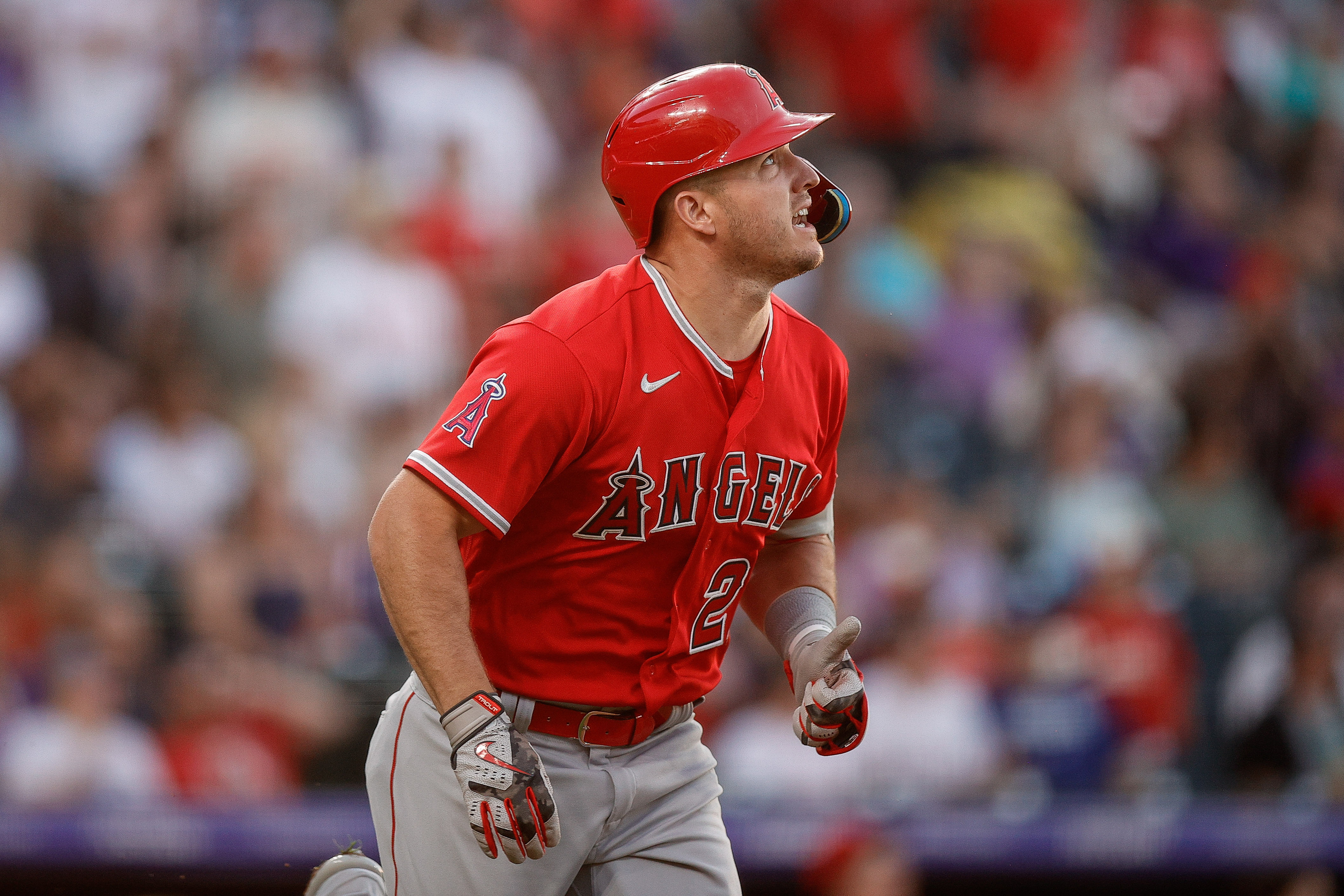  Los Angeles Angels center fielder Mike Trout - Source: Imagn