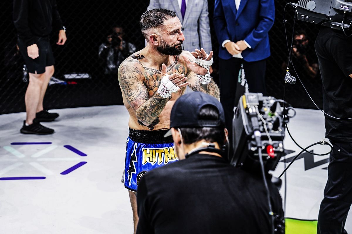 Liam Harrison rescinds retirement to compete in the ring once more. -- Photo by ONE Championship