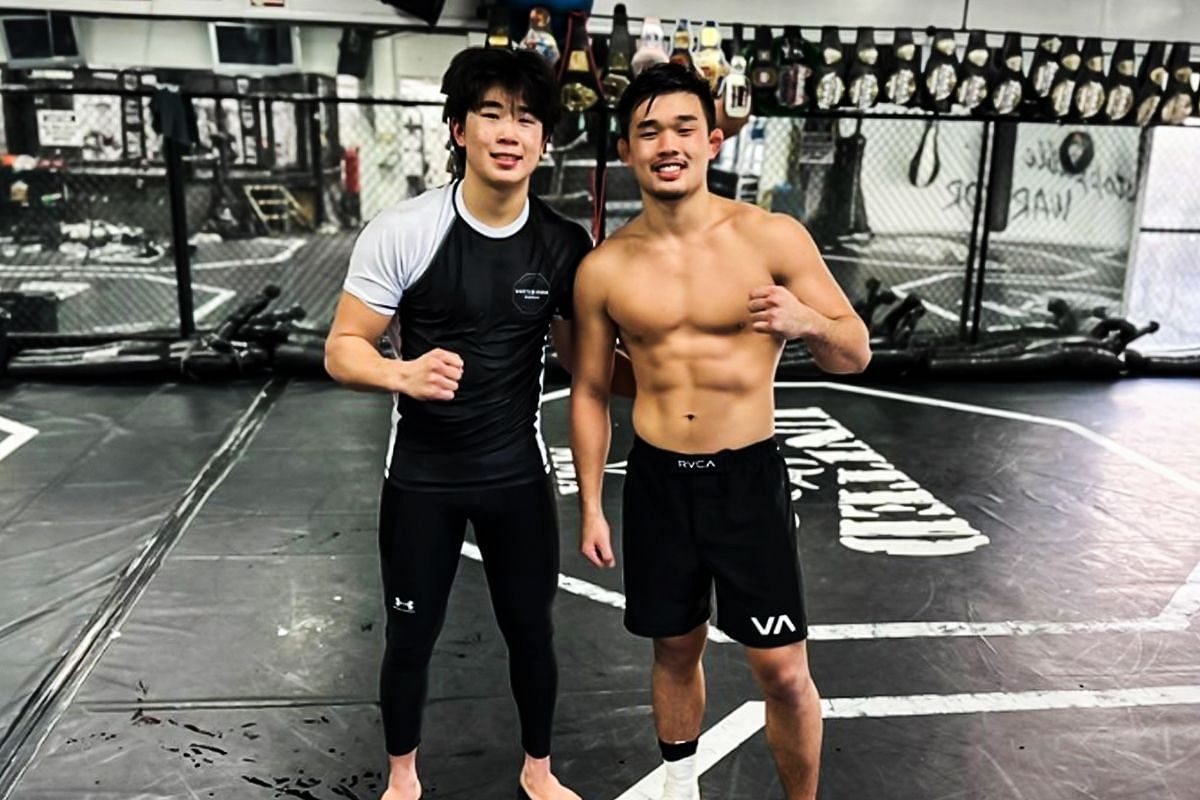 Christian Lee (Right) expects his brother Adrian (Left) expects his brother to be back soon