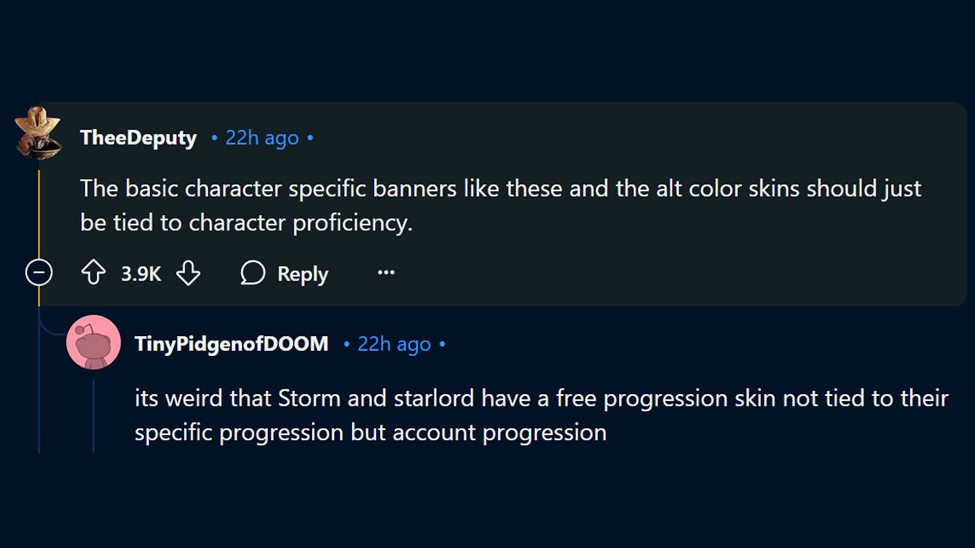 Community discusses the free rewards system (Image via Reddit)