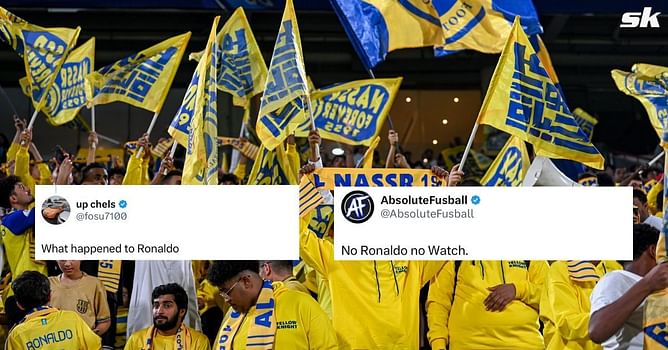 “What happened to him”, “You don’t want to win” - Al-Nassr fans left fuming as Cristiano Ronaldo dropped for AFC clash against Al-Sadd