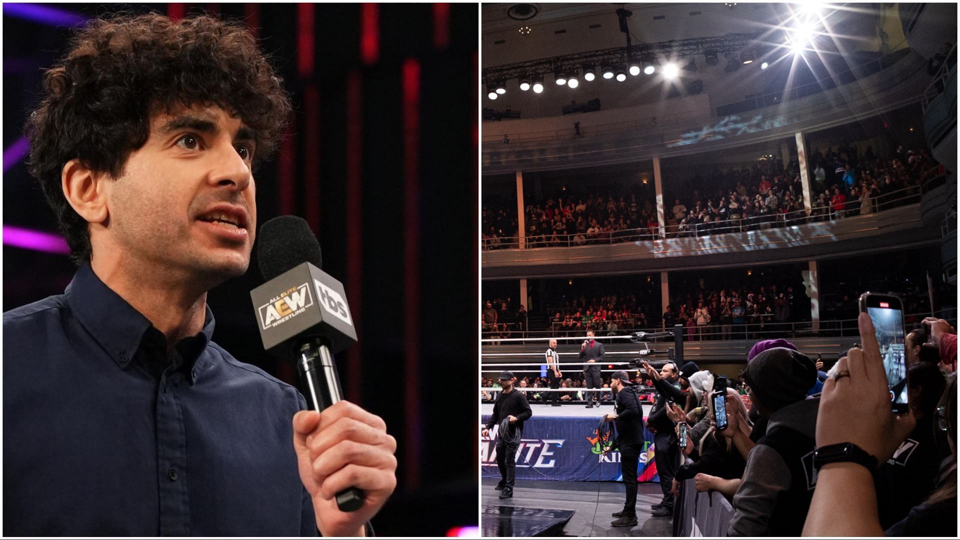 AEW President Tony Khan, Dynamite at Hammerstein Ballroom in NYC