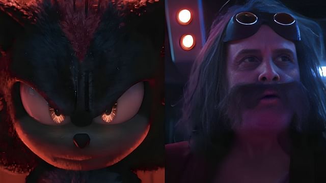 Shadow and Robotnik (Image via Youtube / Paramount Pictures)