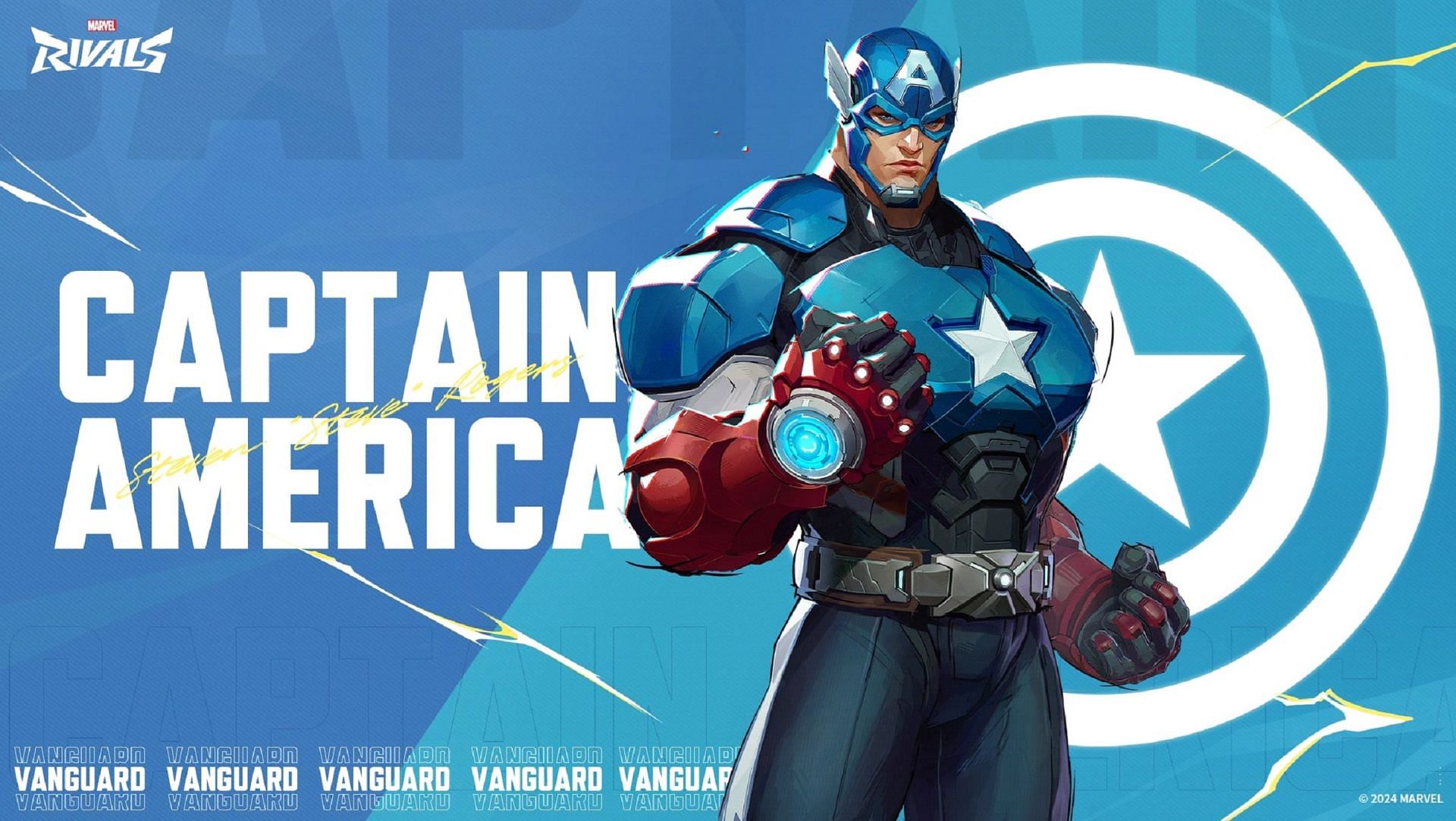 Captain America in Marvel Rivals (Image via NetEase) 