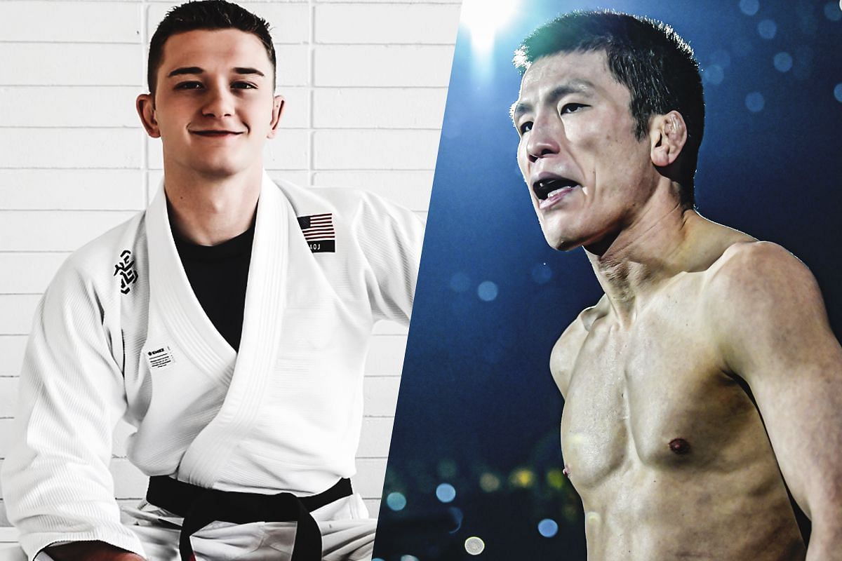 Cole Abate (left) Shinya Aoki (right) [Photos via: ONE Championship]