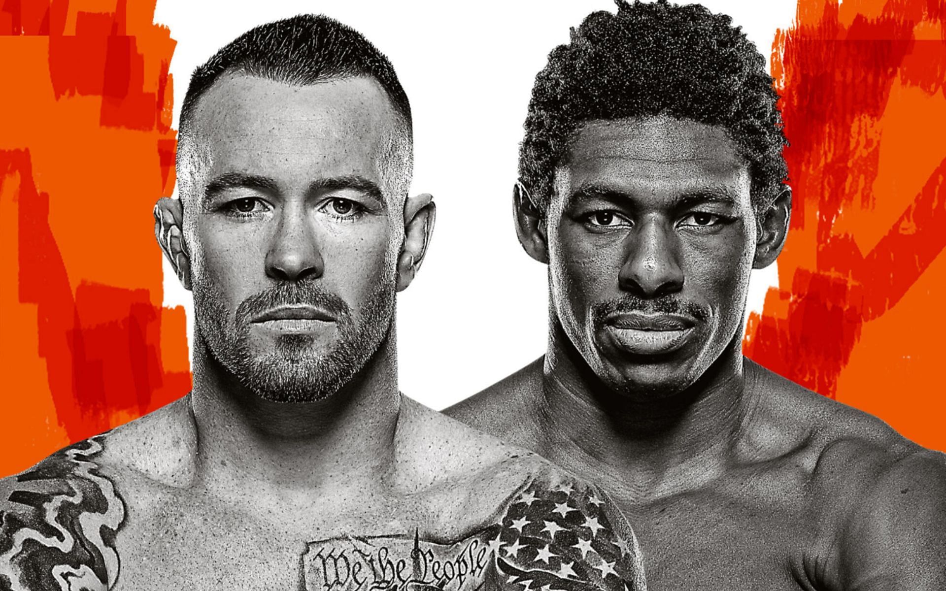 Colby Covington (left) will collide with Joaquin Buckley (right) in the main event of UFC Tampa [Image courtesy: UFC.com]