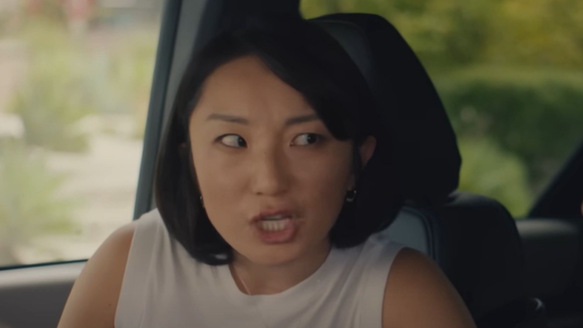 Poppy Liu as Sarah (Image via YouTube/@Netflix)