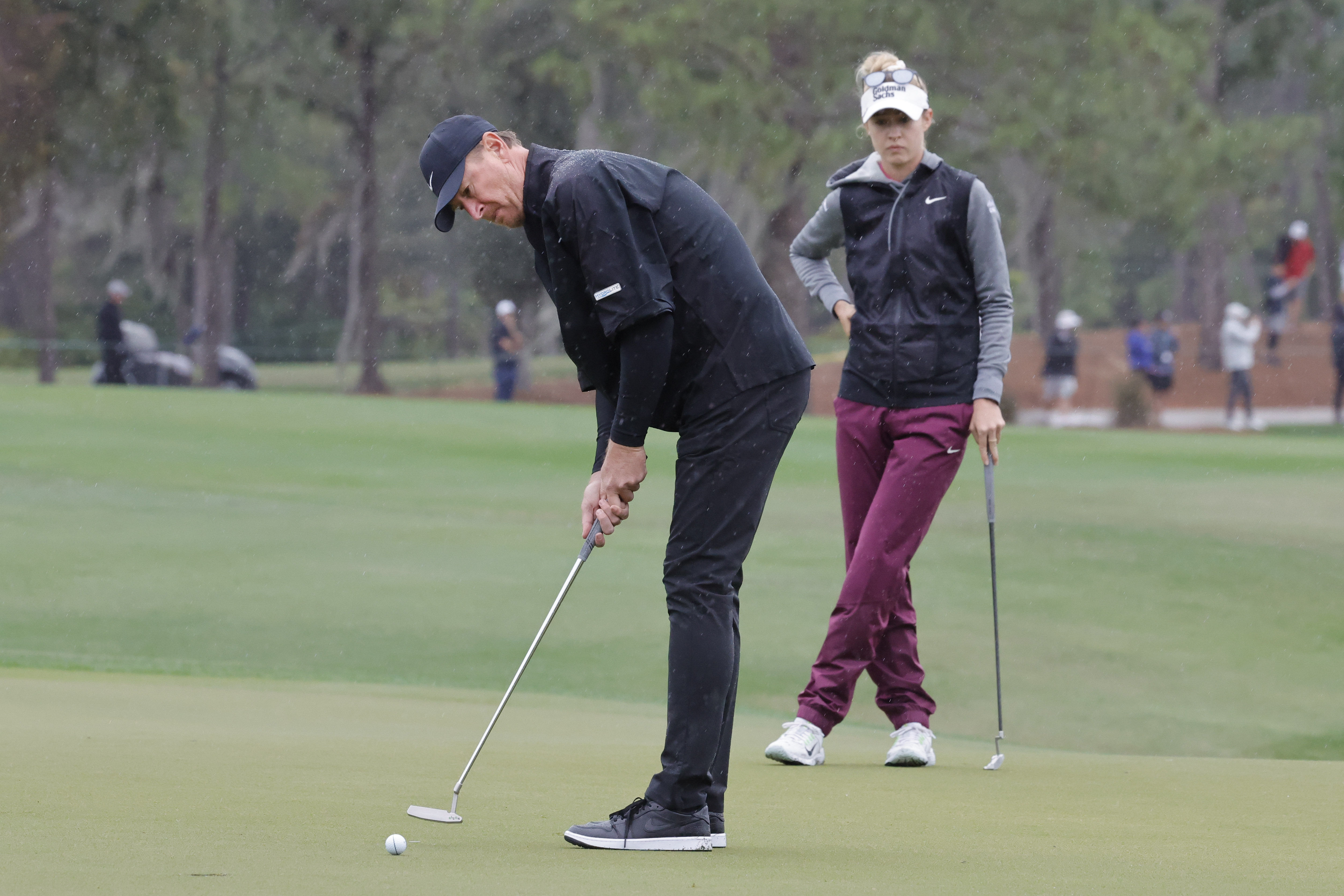 Nelly Korda and Petr Korda (Image Source: Imagn)