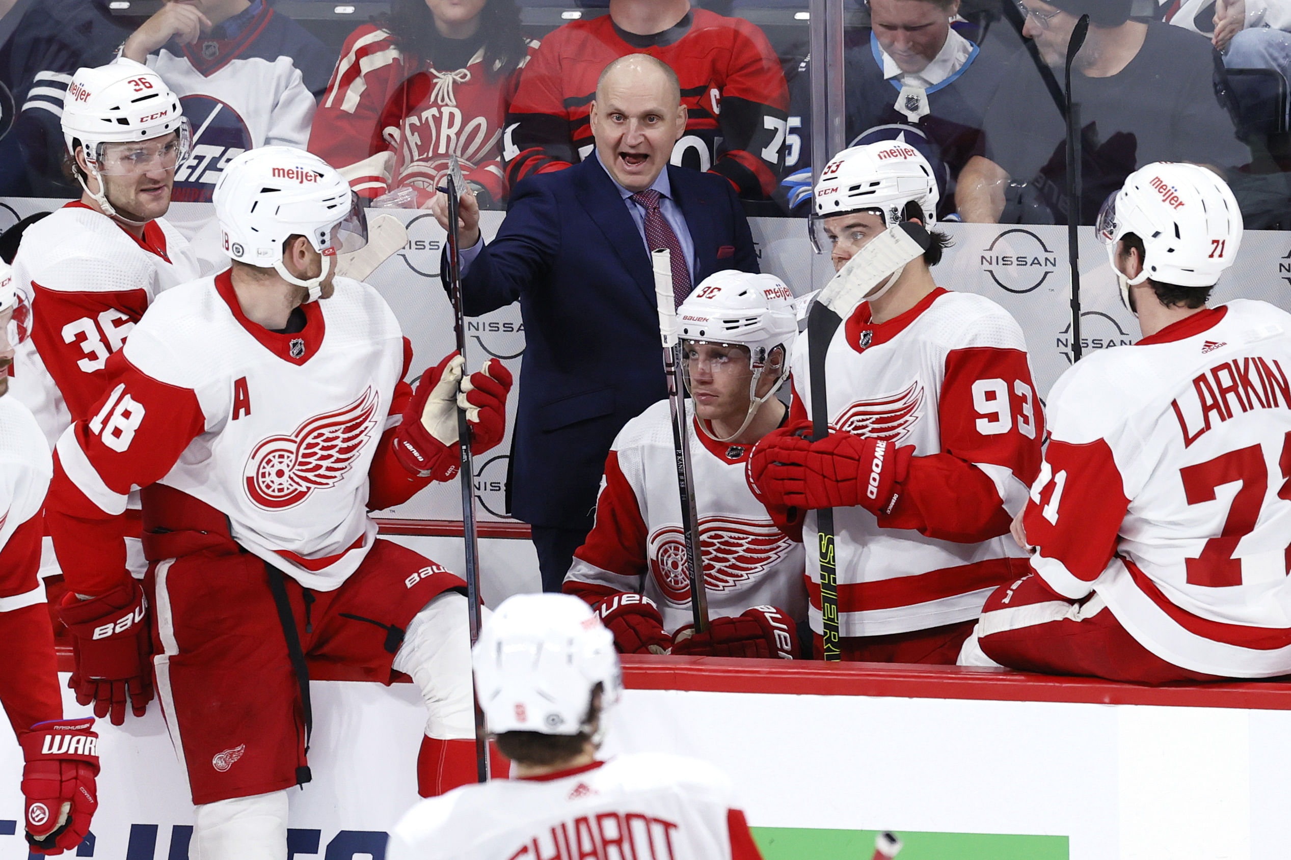 NHL: Detroit Red Wings at Winnipeg Jets - Source: Imagn