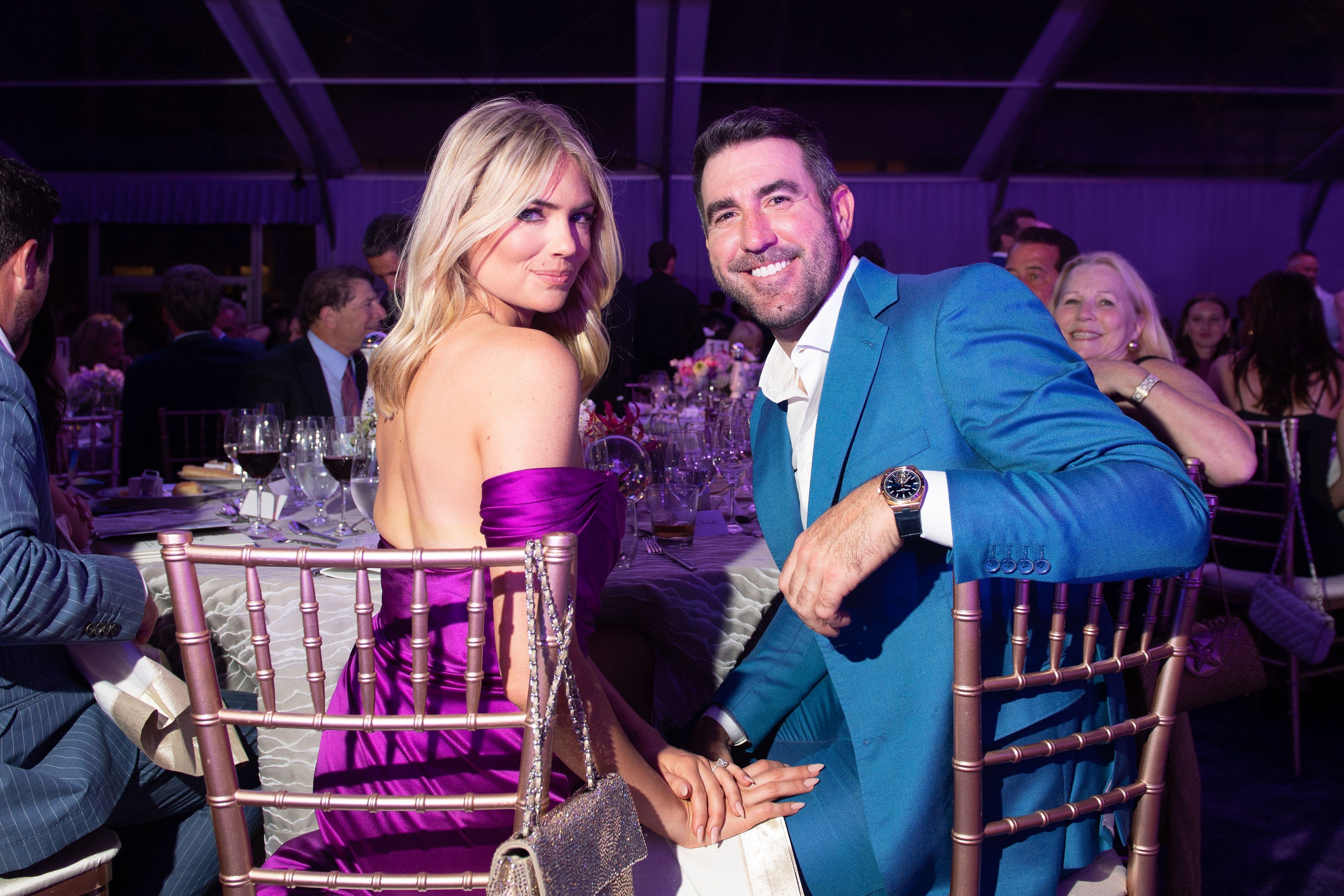 Justin Verlander and Kate Upton (Photo via IMAGN)