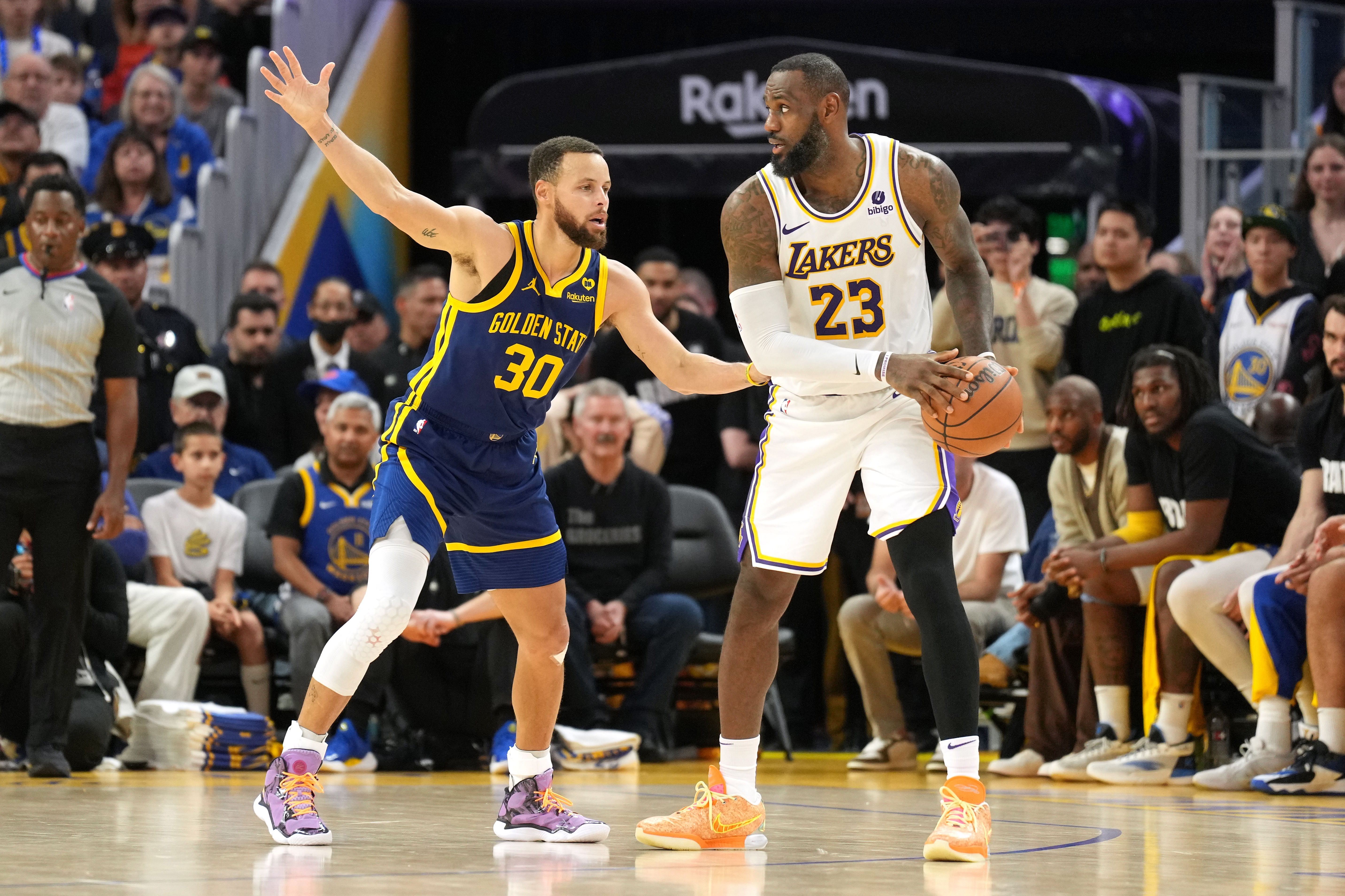 NBA: Los Angeles Lakers at Golden State Warriors - Source: Imagn