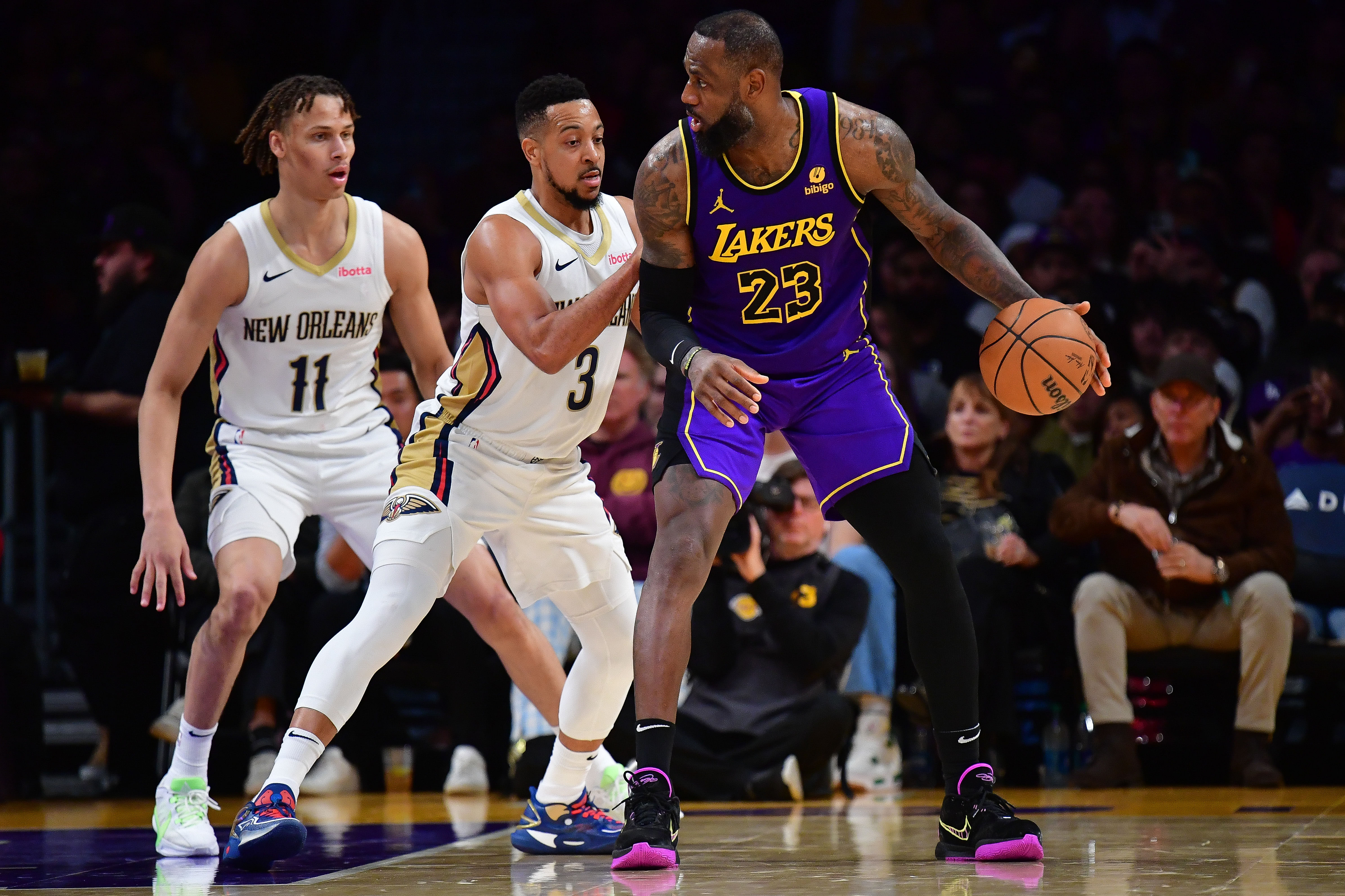 NBA: New Orleans Pelicans at Los Angeles Lakers - Source: Imagn