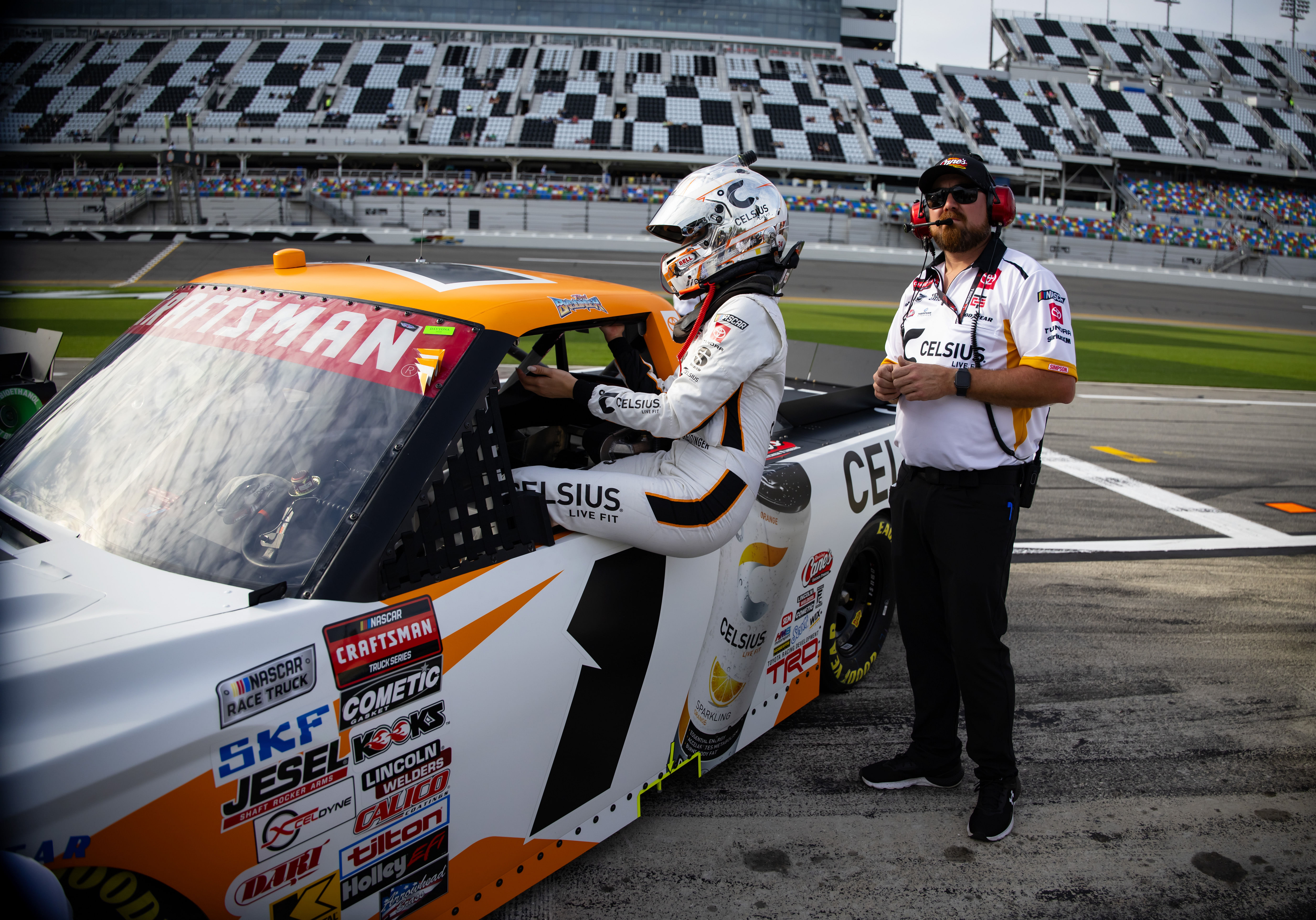 Toni Breidinger ran a part-time schedule in this year&#039;s NASCAR Truck Series - Source: Imagn