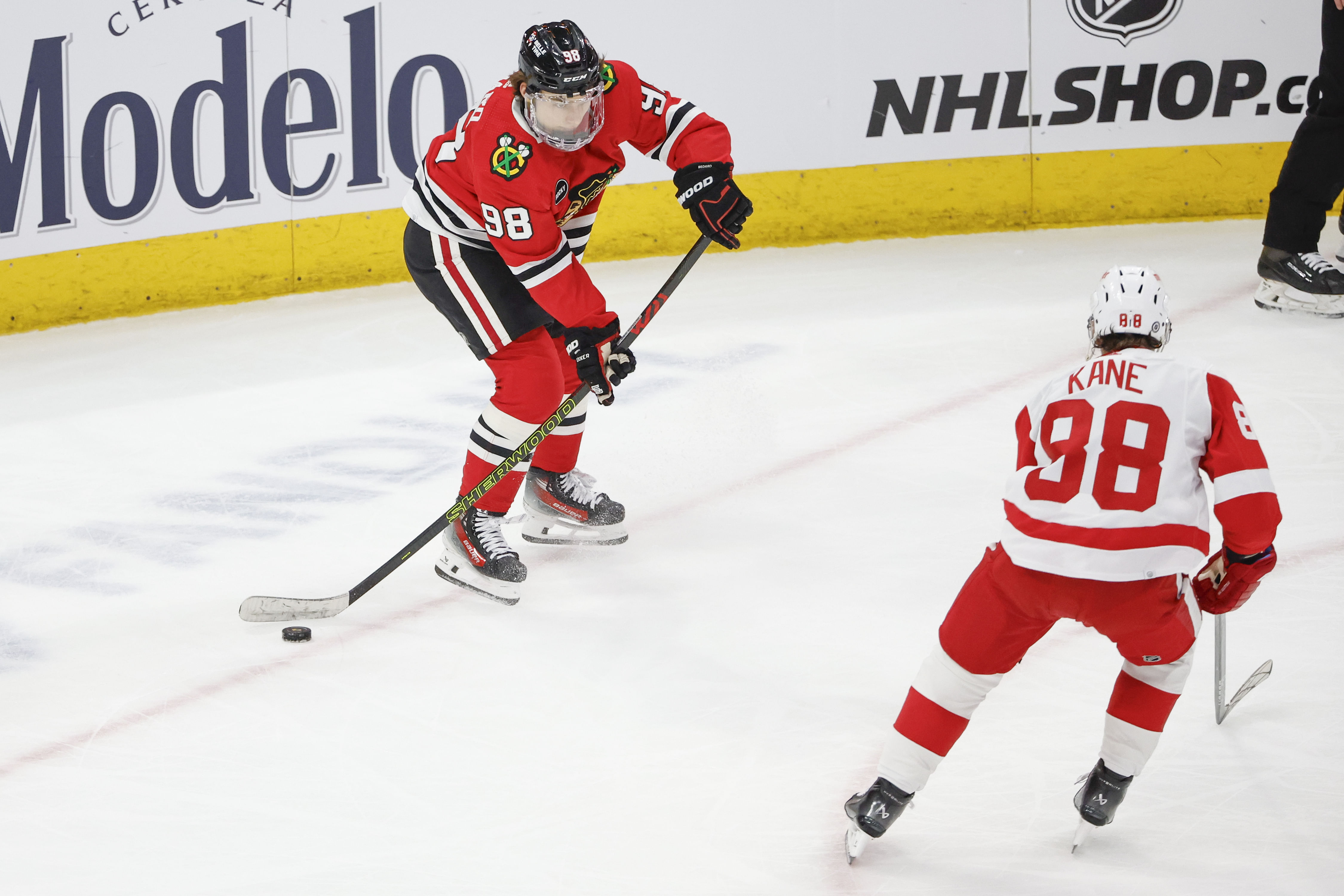 NHL: Detroit Red Wings at Chicago Blackhawks - Source: Imagn