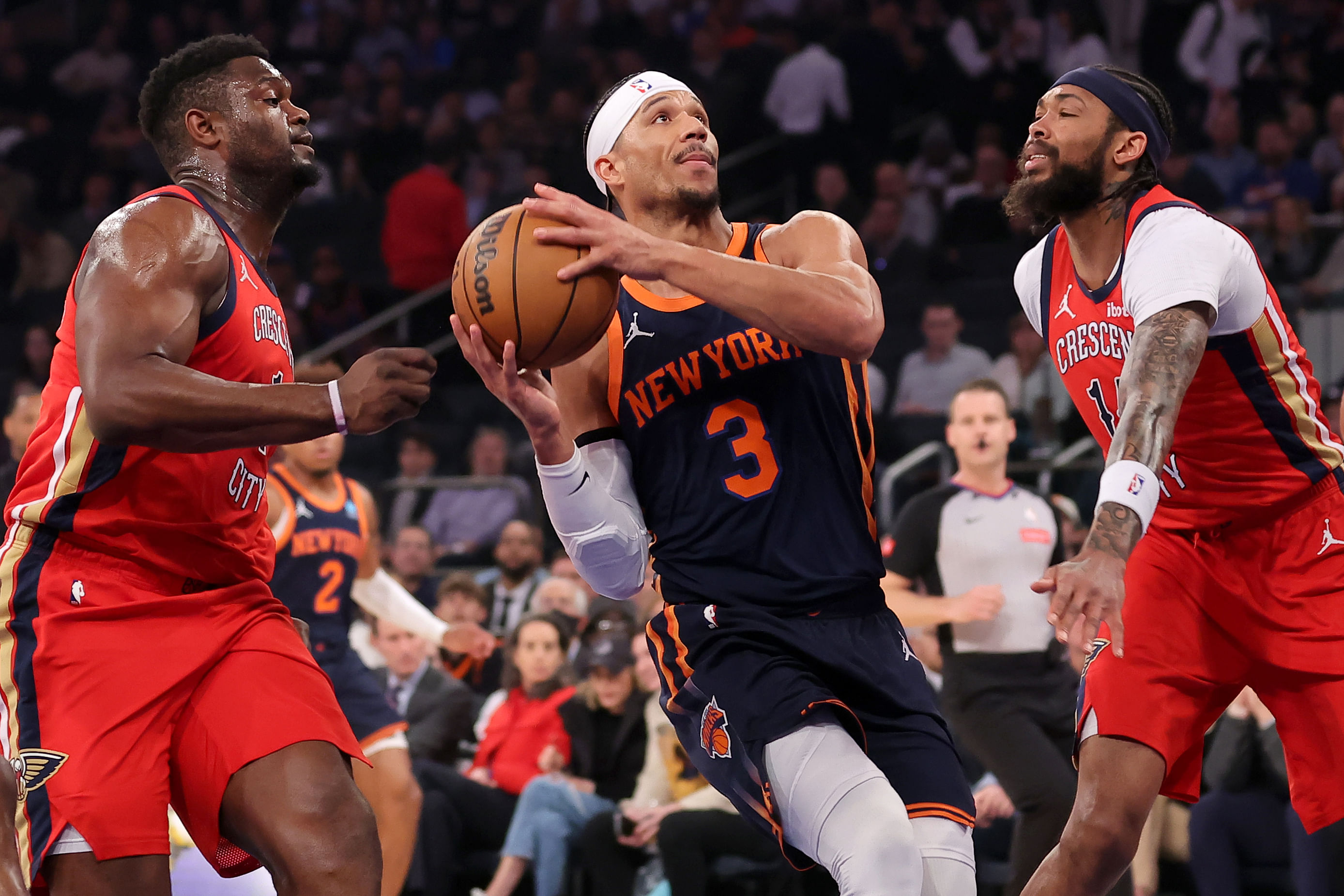 NBA: New Orleans Pelicans at New York Knicks - Source: Imagn