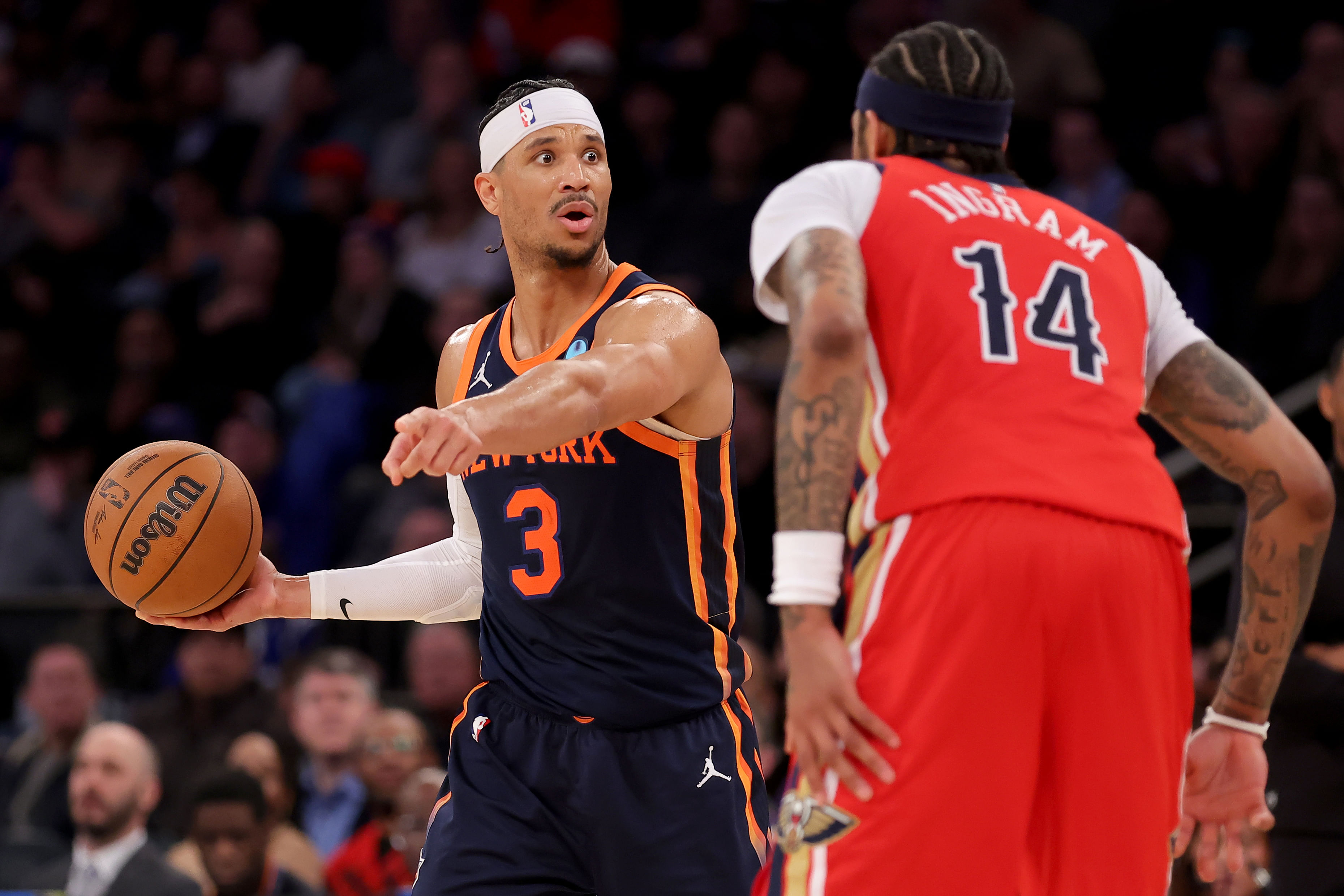 NBA: New Orleans Pelicans at New York Knicks - Source: Imagn