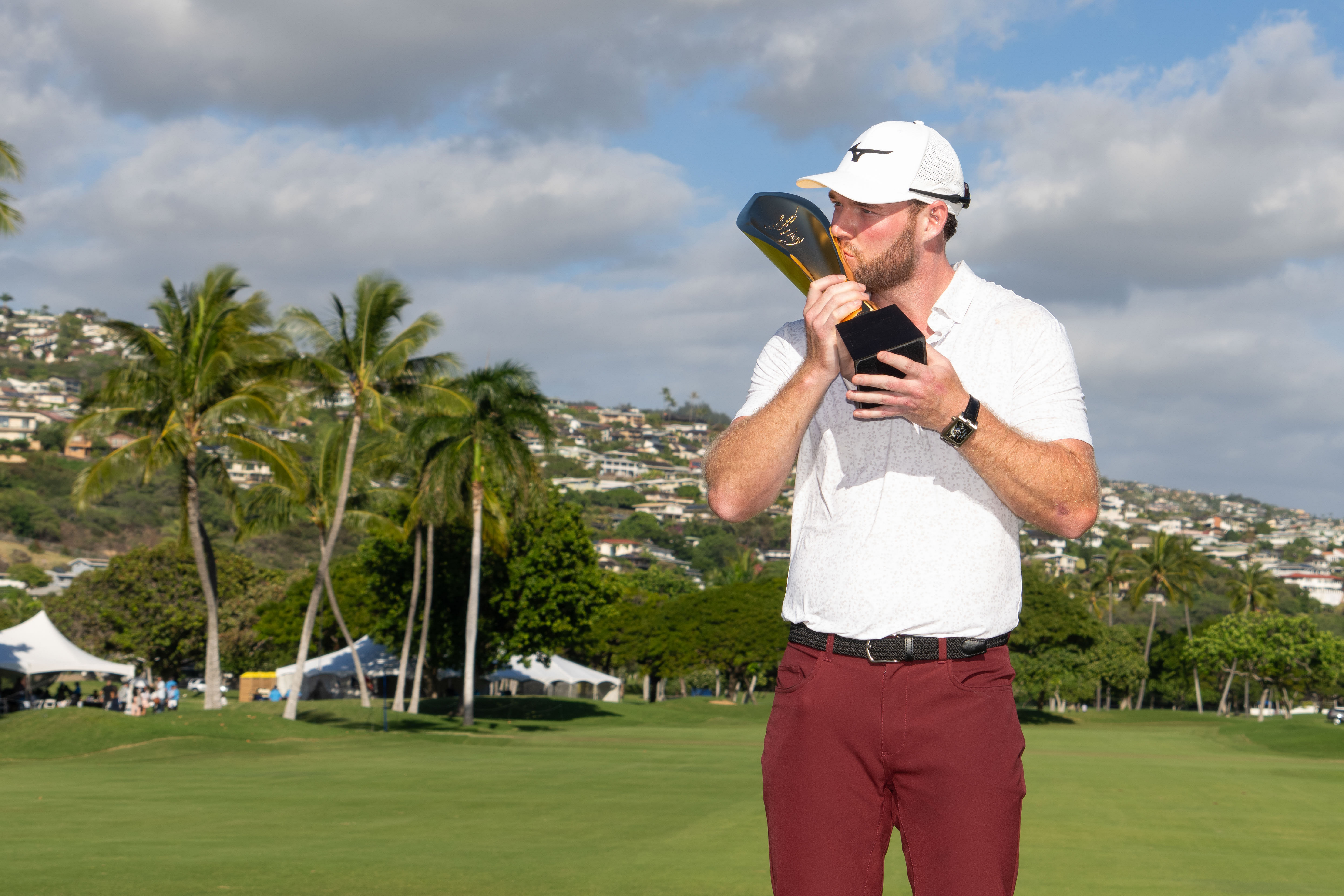 Grayson Murray at the Sony Open in Hawaii (Image Source: Imagn)