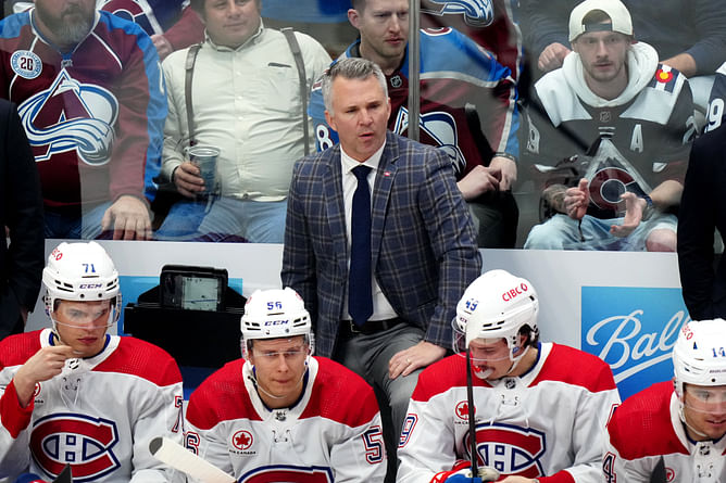 Canadiens HC Martin St. Louis repeatedly uses 1 statement to answer different questions in Habs-Rangers post-game interview