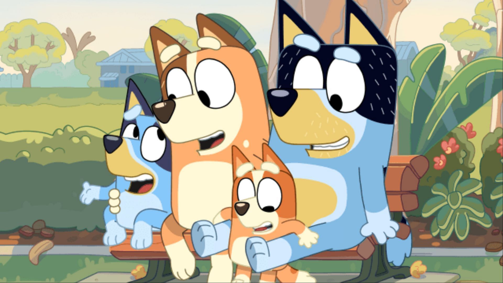 Bluey and his family ( via Ludo Studios)