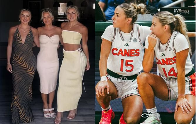 WATCH: Miami’s Cavinder twins stun parents with a sleek black golf cart Christmas surprise