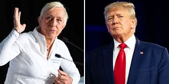 Martina Navratilova cheekily reacts to sarcastic dig about Donald Trump's golfing claim as President-elect receives praise for his 'authenticity'