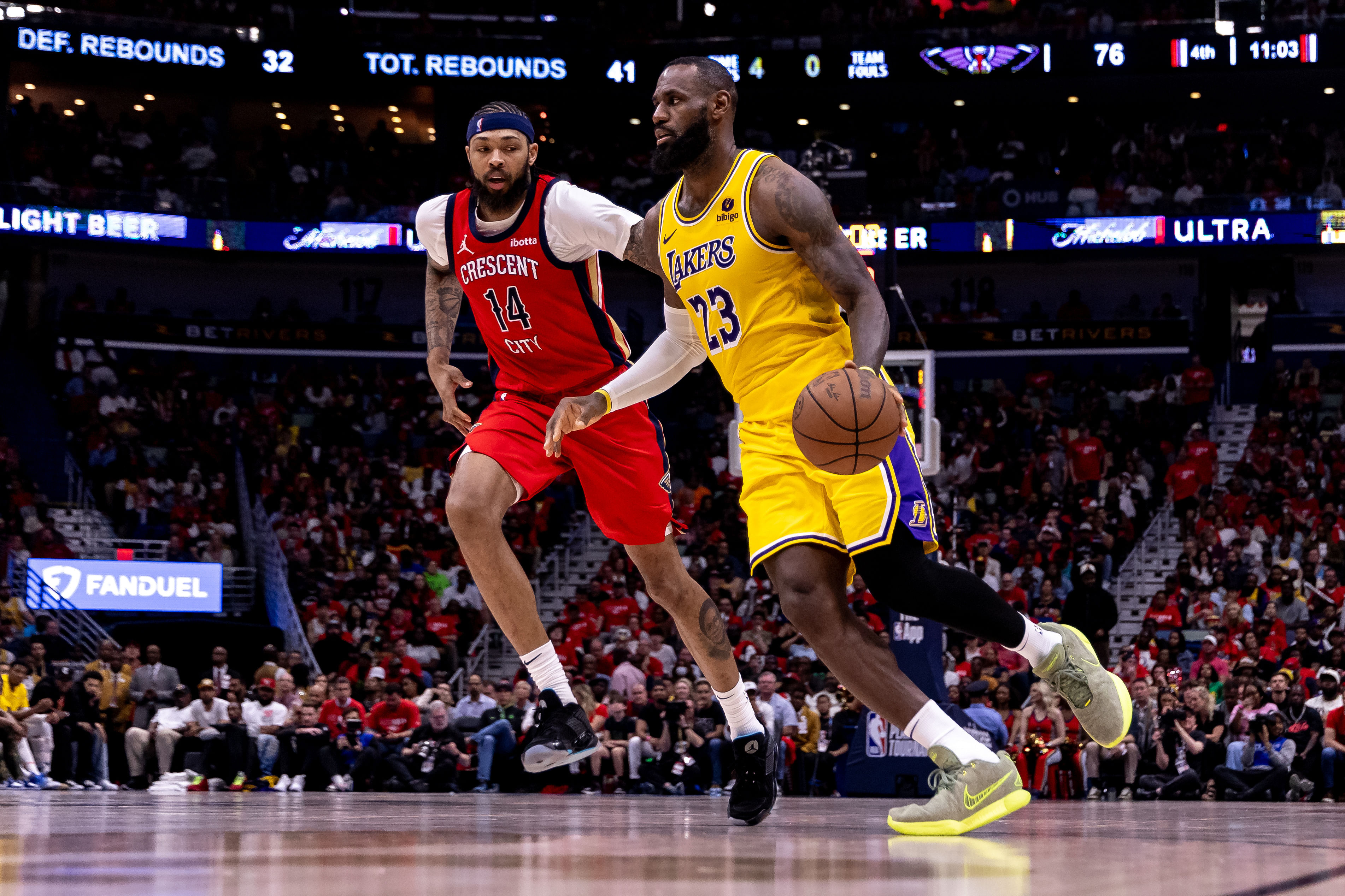 NBA: Playoffs-Los Angeles Lakers at New Orleans Pelicans - Source: Imagn