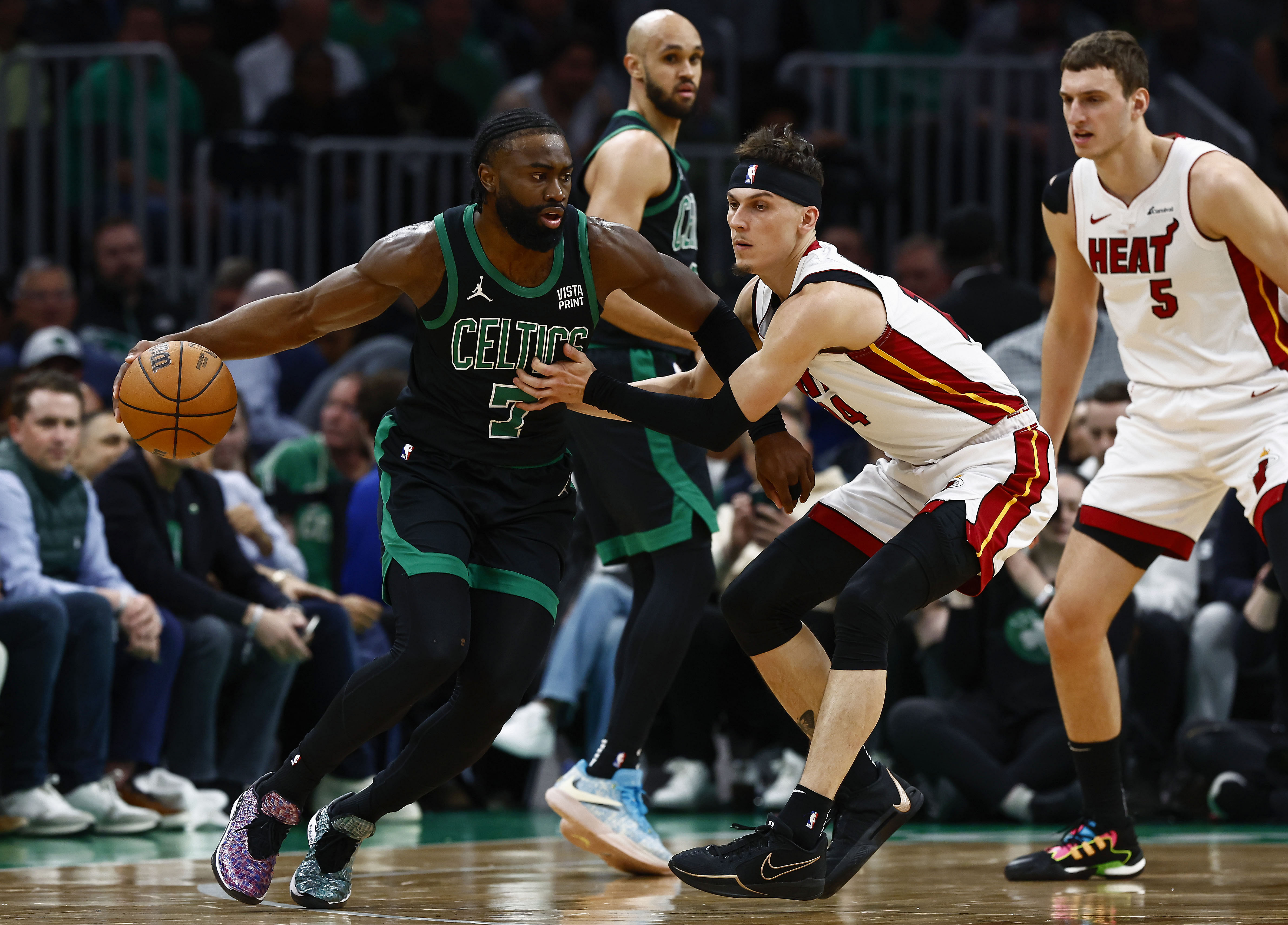 NBA: Playoffs-Miami Heat at Boston Celtics - Source: Imagn