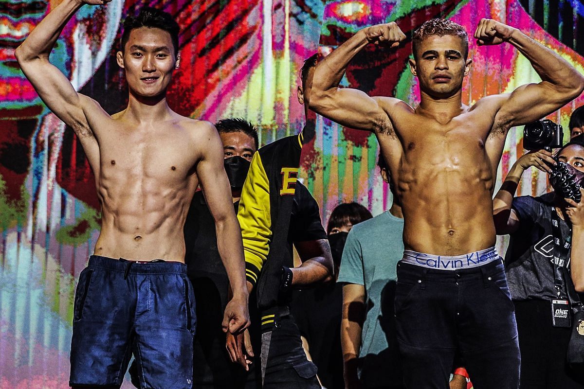 Kwon Won Il (left) and Fabricio Andrade (right) | Image credit: ONE Championship