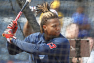 Ronald Acuna Jr. is poised for a big year when he returns (Imagn)