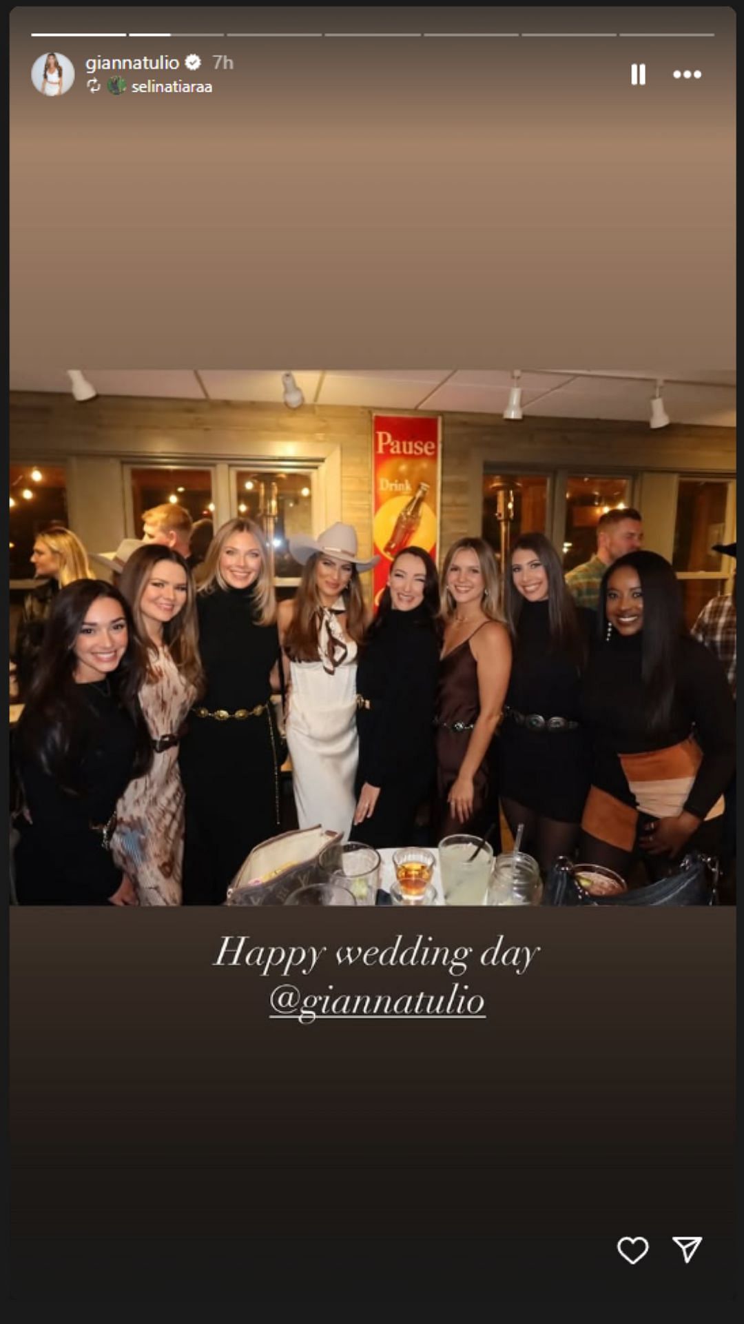 In Photos: Ryan Blaney’s fiancé Gianna fires up her IG with wedding day
