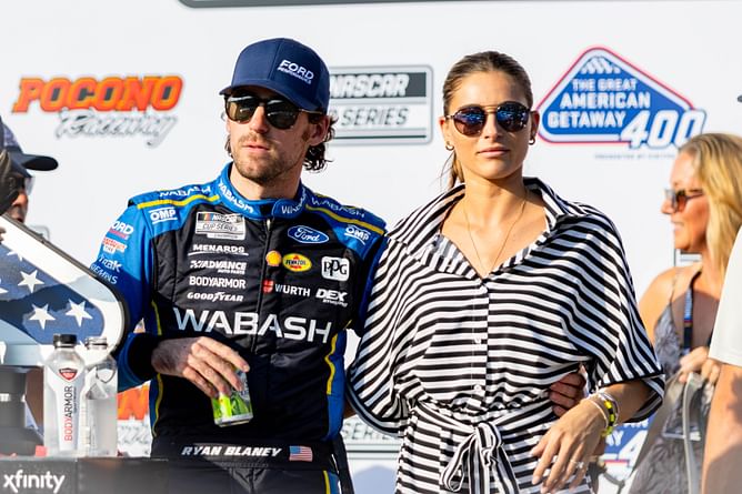 “Coming for you Aspen”: Ryan Blaney’s fiancée Gianna shares a special tribute for their upcoming marriage