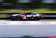 Richard Childress Racing's Austin Dillon (3) tries closing the gap between him and other drivers at the NASCAR Cup Series at The Great American GETAWAY on July 14, 2024 - Source: Imagn