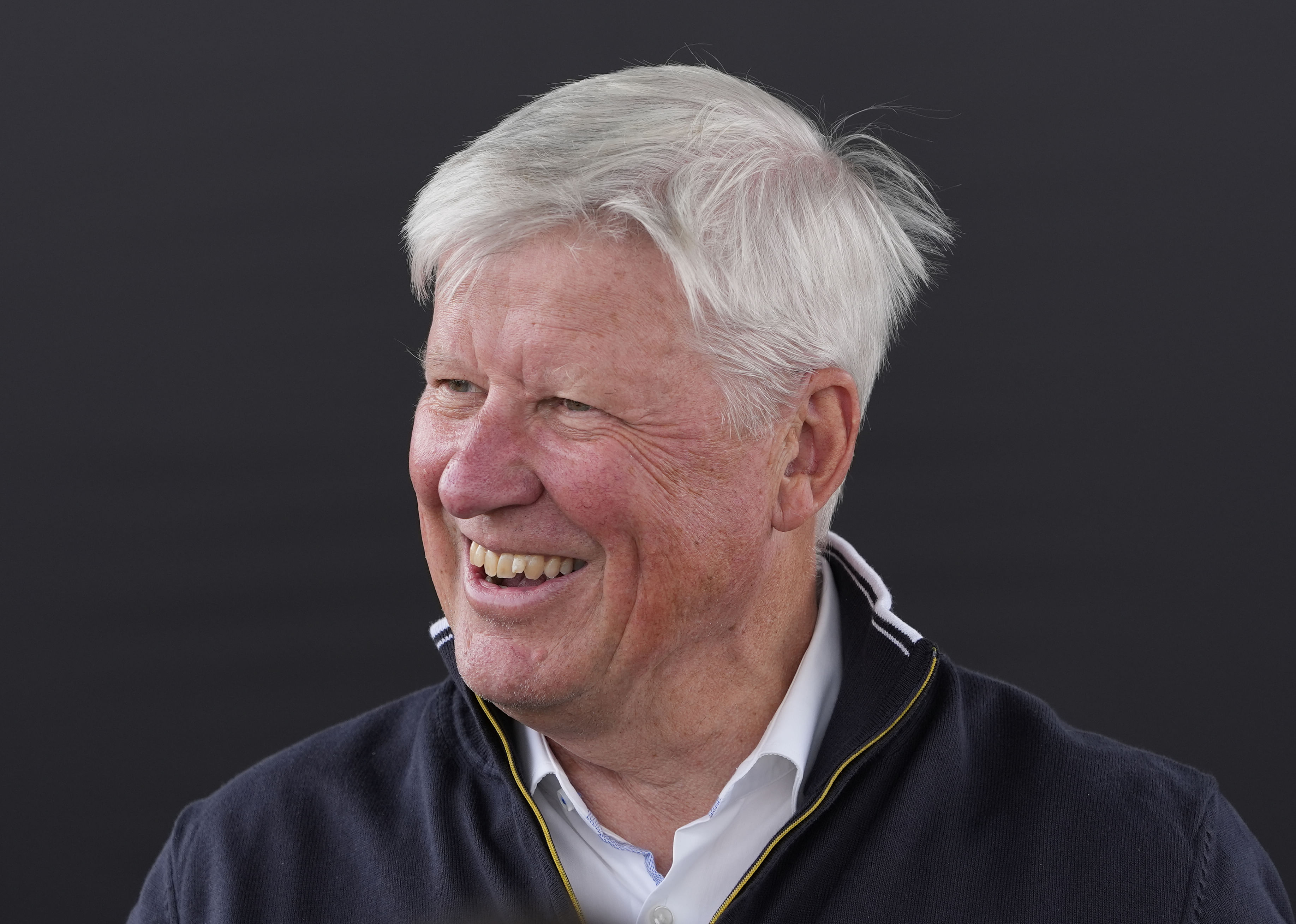 Martin Slumbers at the Open Championship golf tournament at Royal Troon. - Source: Imagn