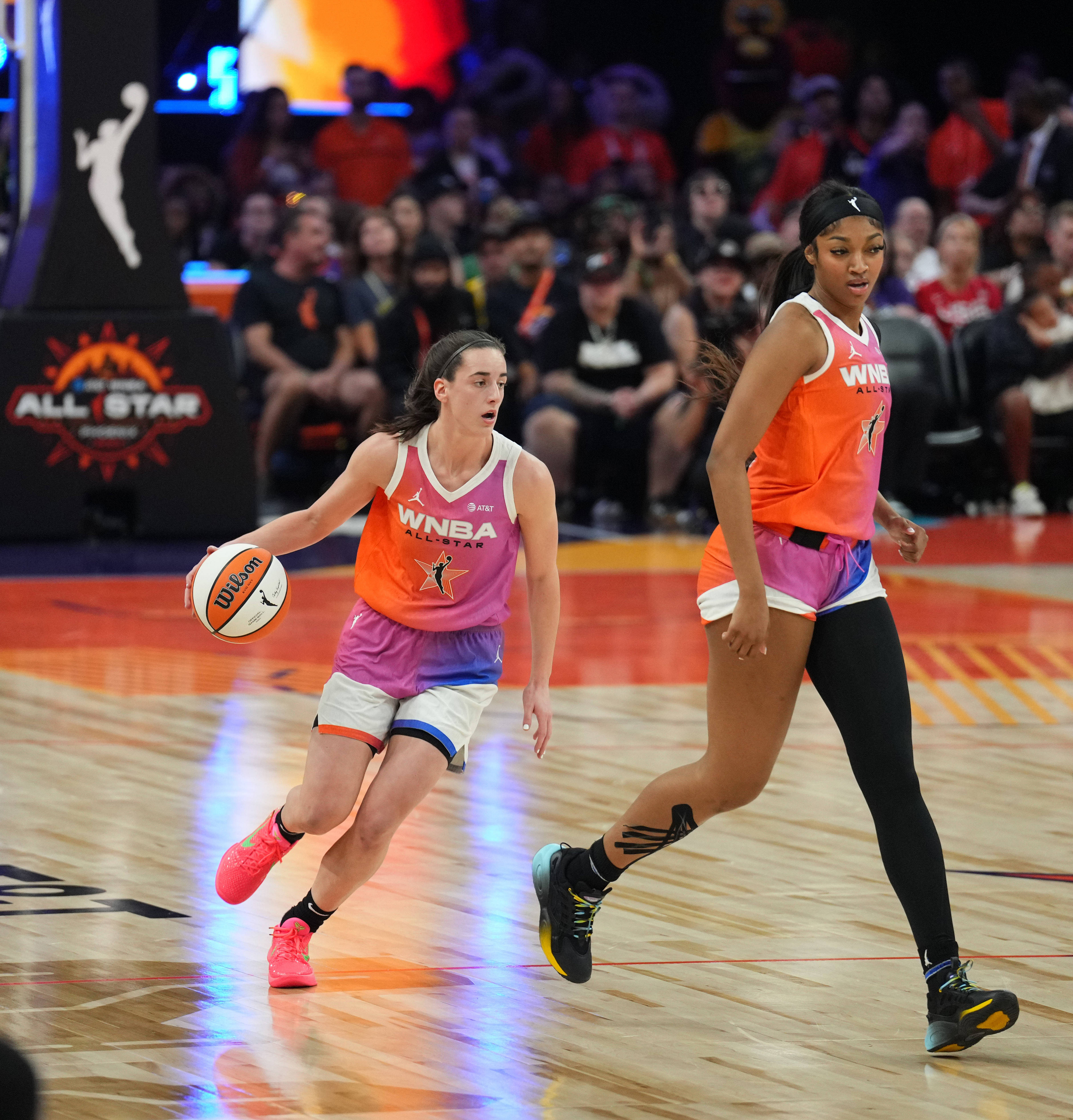 Clark and Reese, the two rookie stars in the WNBA - Source: Imagn