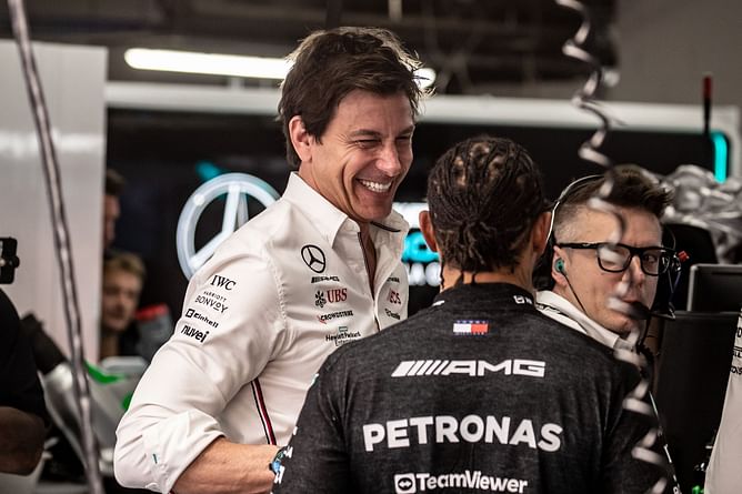 Watch: Toto Wolff's heartfelt farewell speech for Lewis Hamilton as the Mercedes partnership ends