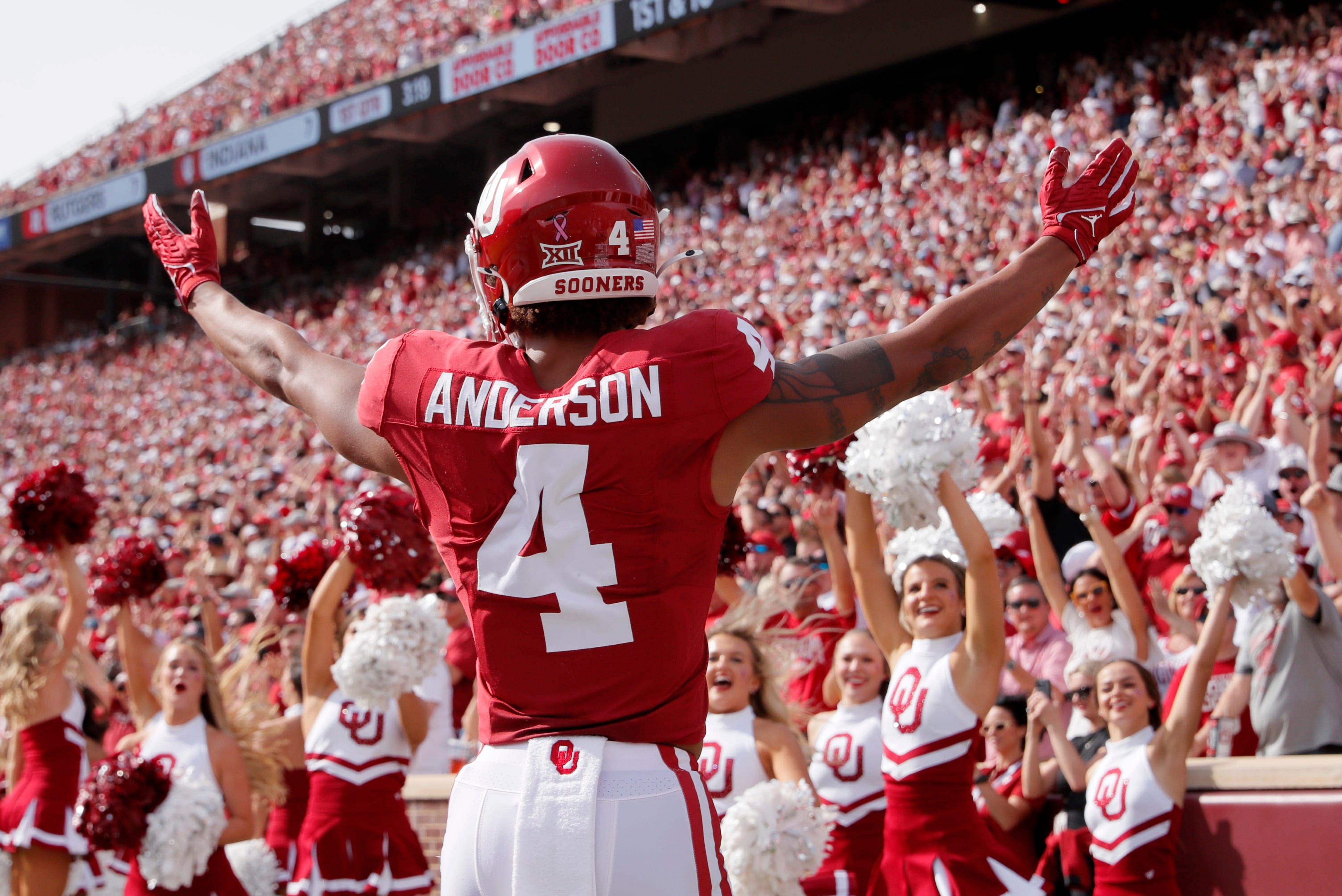 Despite a great 2023 season, Nic Anderson is moving on from the Sooners in the transfer portal. (Photo Credit: IMAGN)