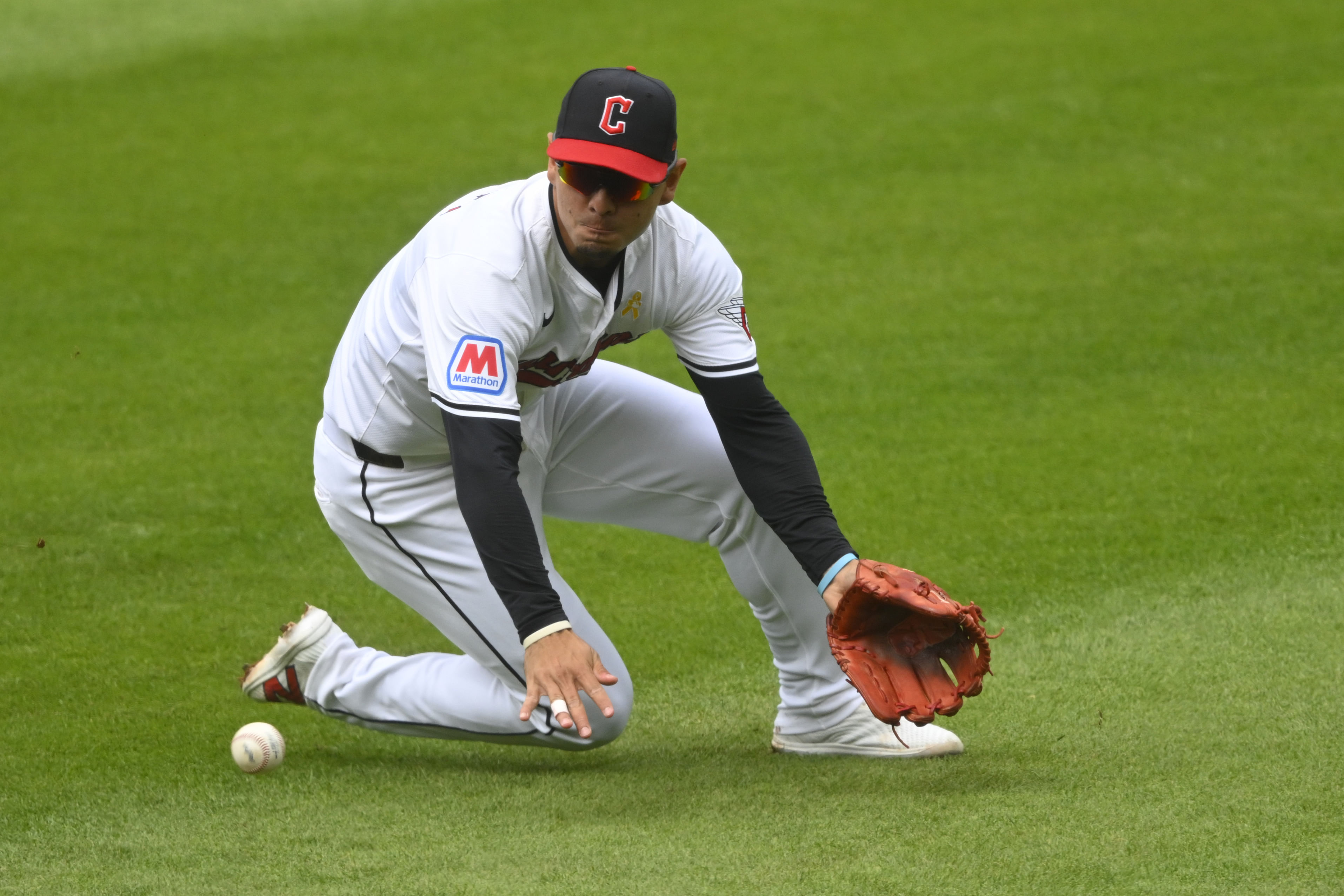 Andres Gimenez won his third consecutive Gold Glove with the Guardians this year (Image Source: Imagn)