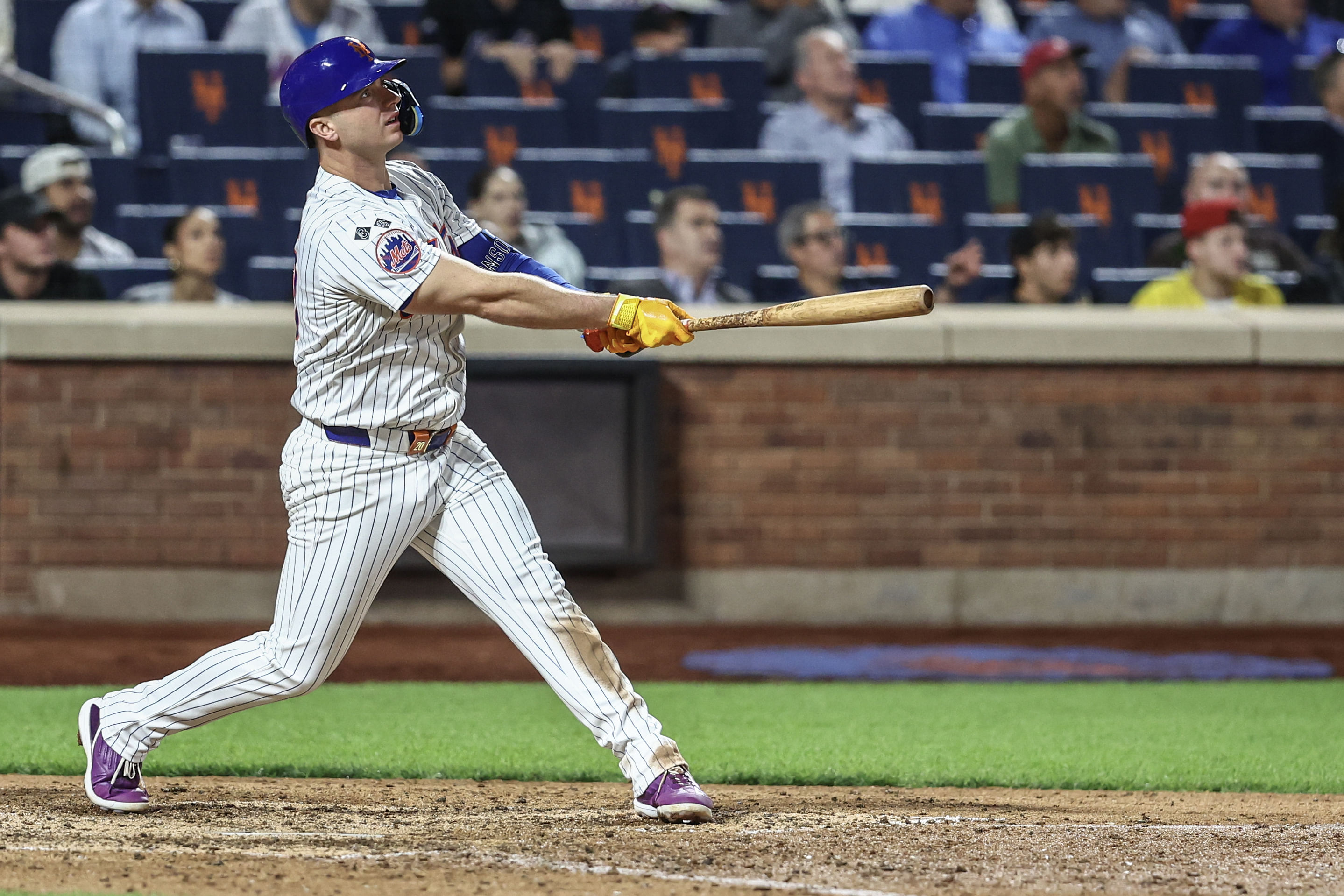 Pete Alonso holds the MLB record for the most home runs in a rookie season (Image Source: Imagn)