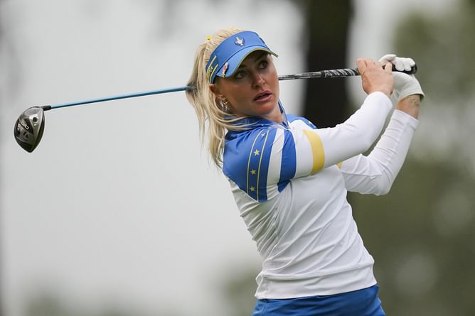 “Waffling around Brugge with my love”: Charley Hull gets her East Europe outfit ready as she dazzles in new headwear