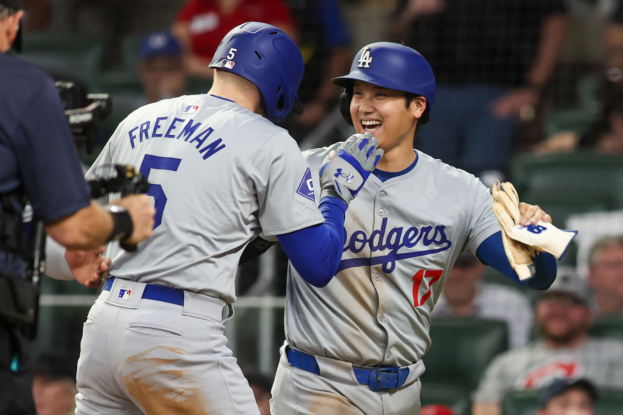 Los Angeles Dodgers - Shohei Ohtani and Freddie Freeman (Photo via IMAGN)