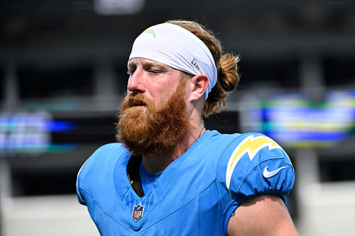 Hayden Hurst Los Angeles Chargers at Carolina Panthers - Source: Imagn